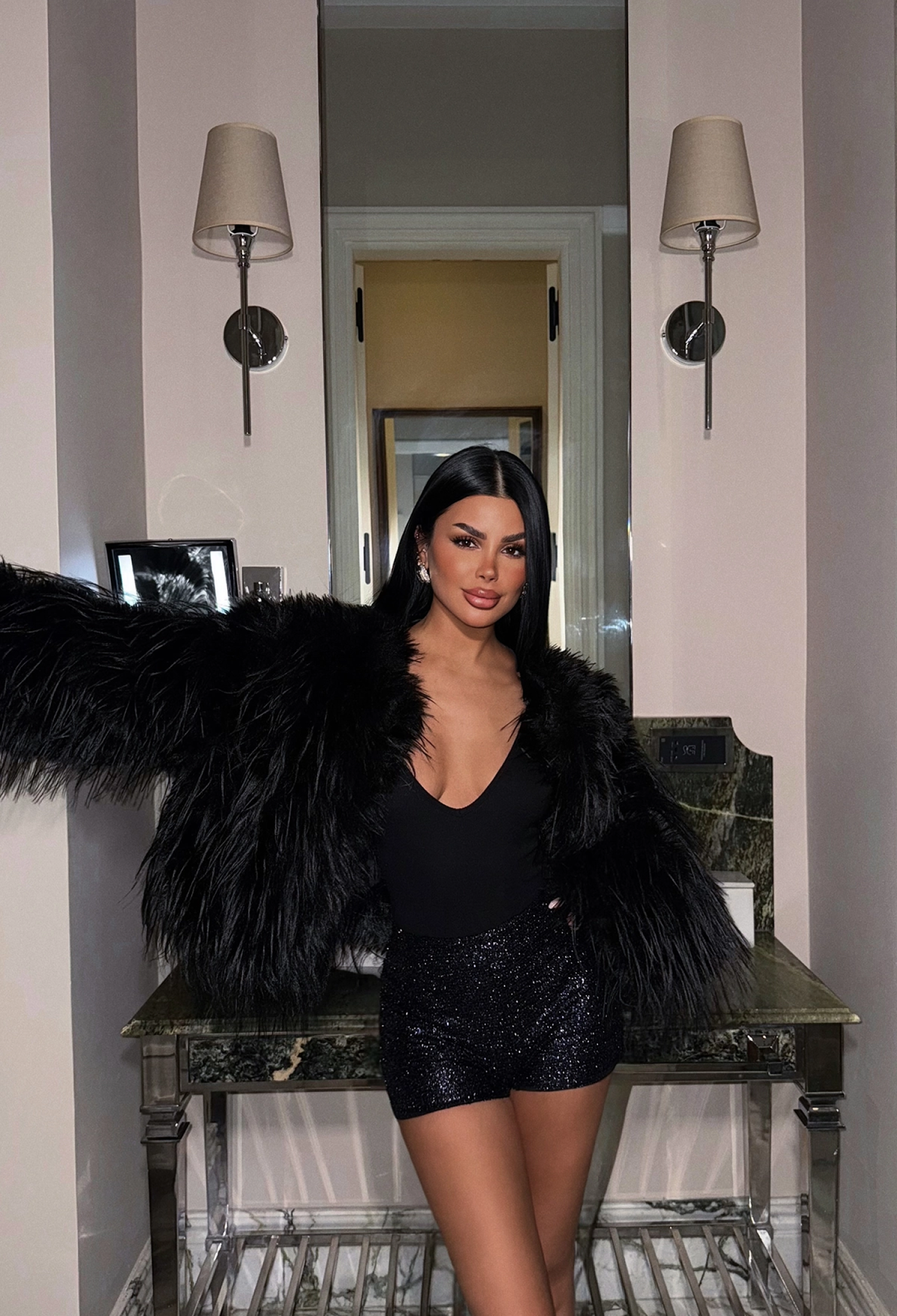 Sequin Detail Shorts - Brand: EYYO ATELIER - Women & Kids, Baby Clothes Wholesale - TheBS Women