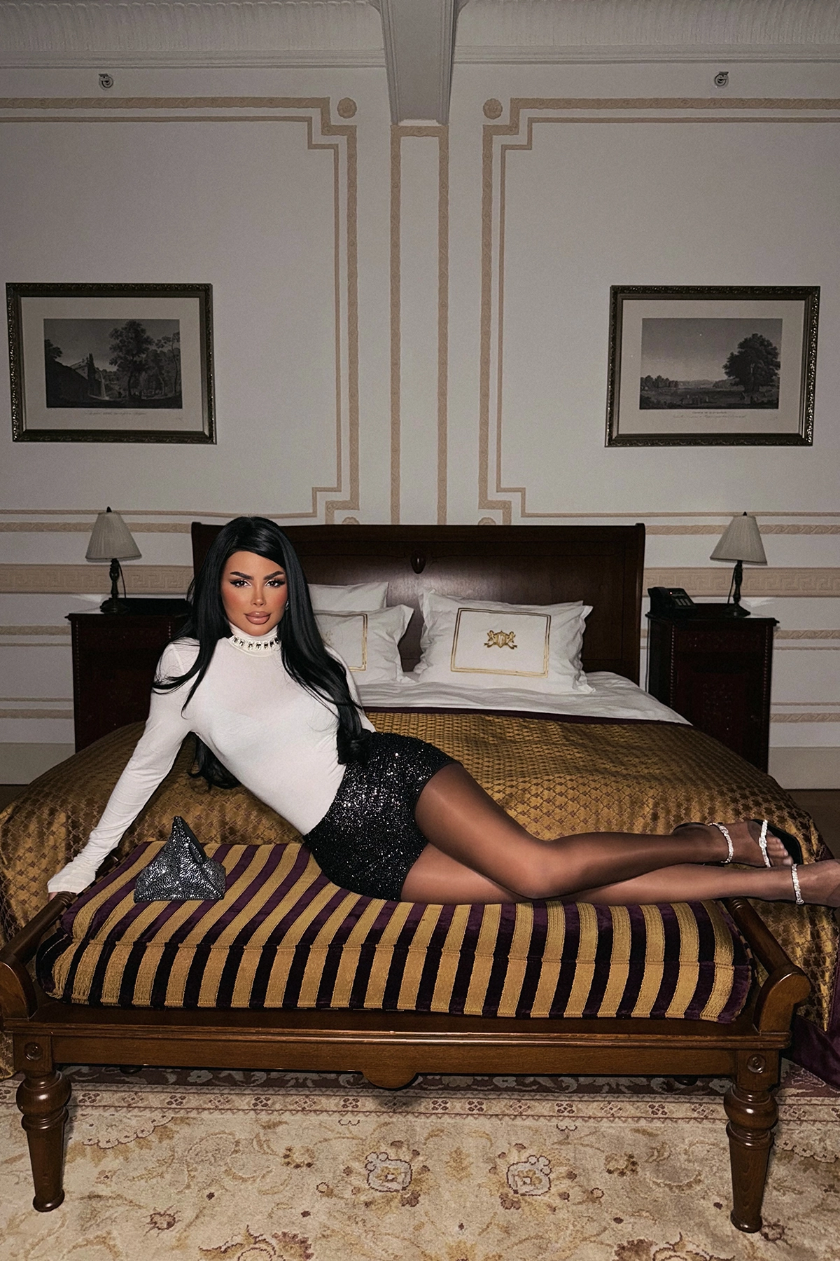 Sequin Detail Shorts – Brand: EYYO ATELIER – Women & Kids, Baby Clothes Wholesale – TheBS Women