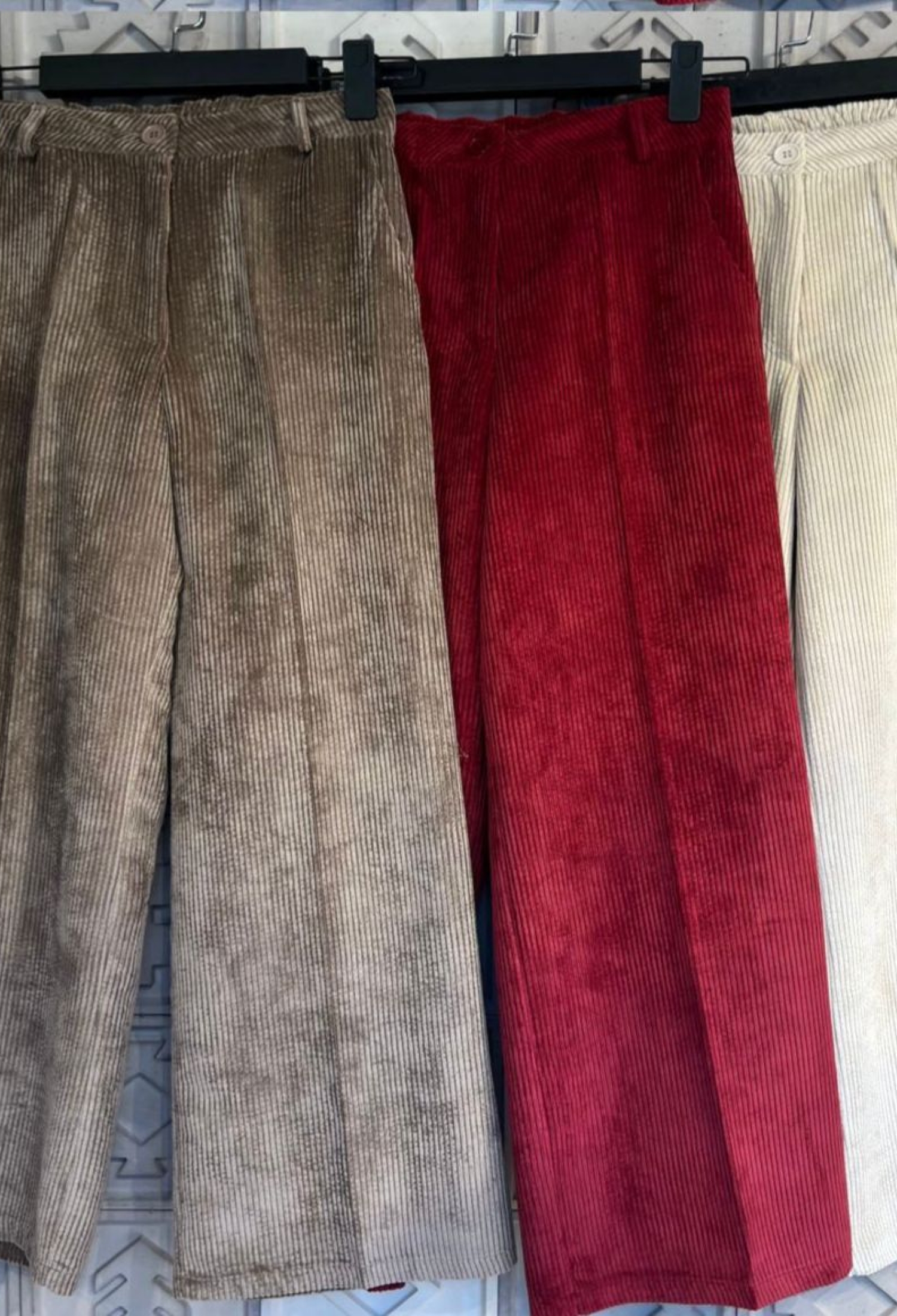 Velvet Palazzo Trousers - Brand: Cream Rouge - Women & Kids, Baby Clothes Wholesale - TheBS Women