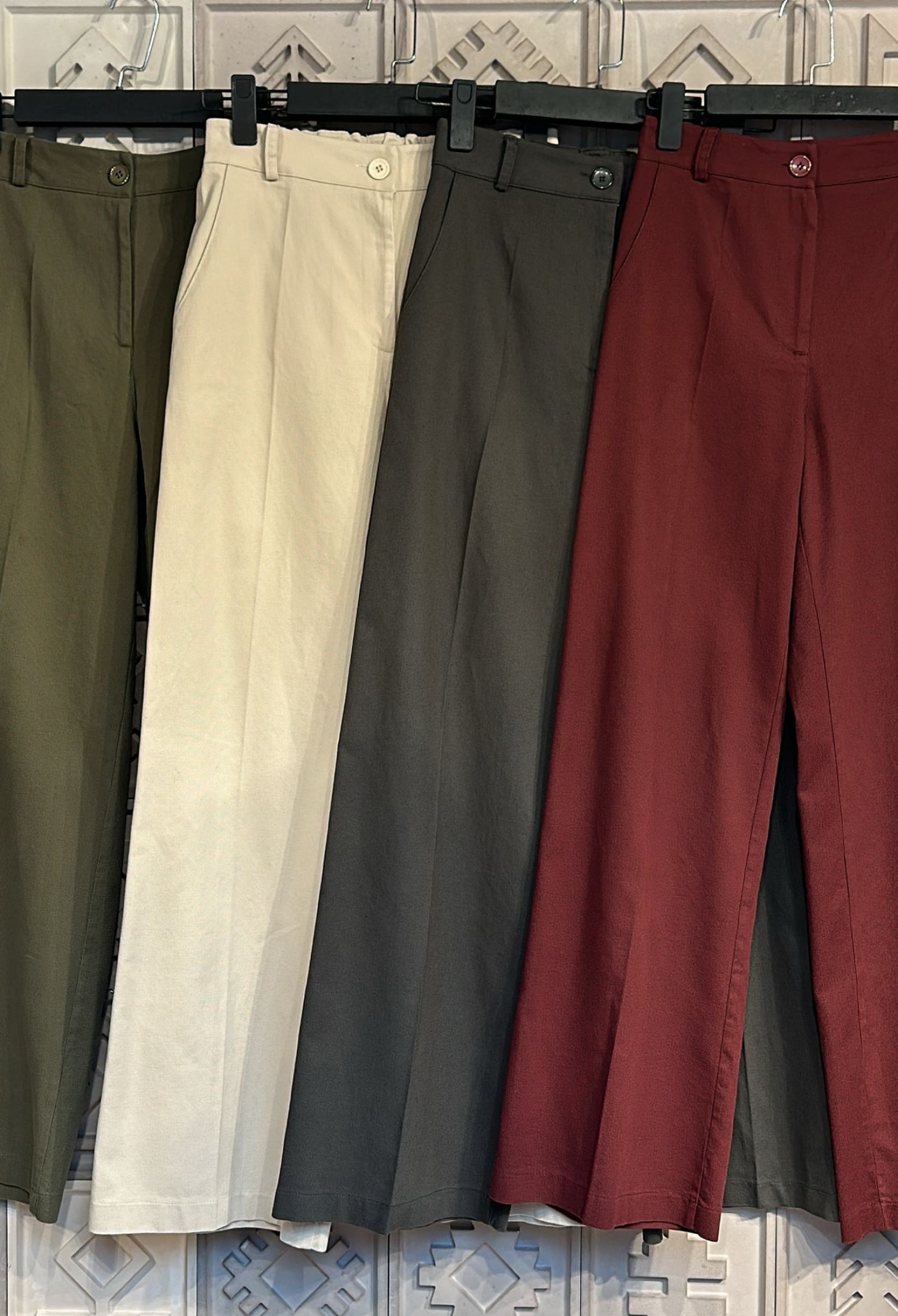 Palazzo Trousers - Brand: Cream Rouge - Women & Kids, Baby Clothes Wholesale - TheBS Women