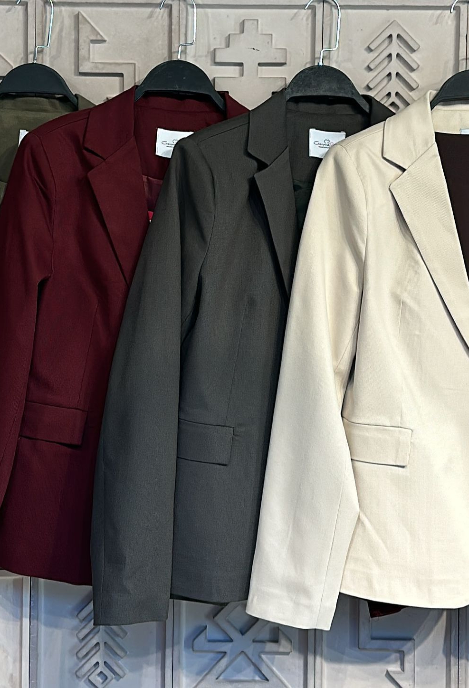 Single Button Sports Jacket - Brand: Cream Rouge - Women & Kids, Baby Clothes Wholesale - TheBS Women