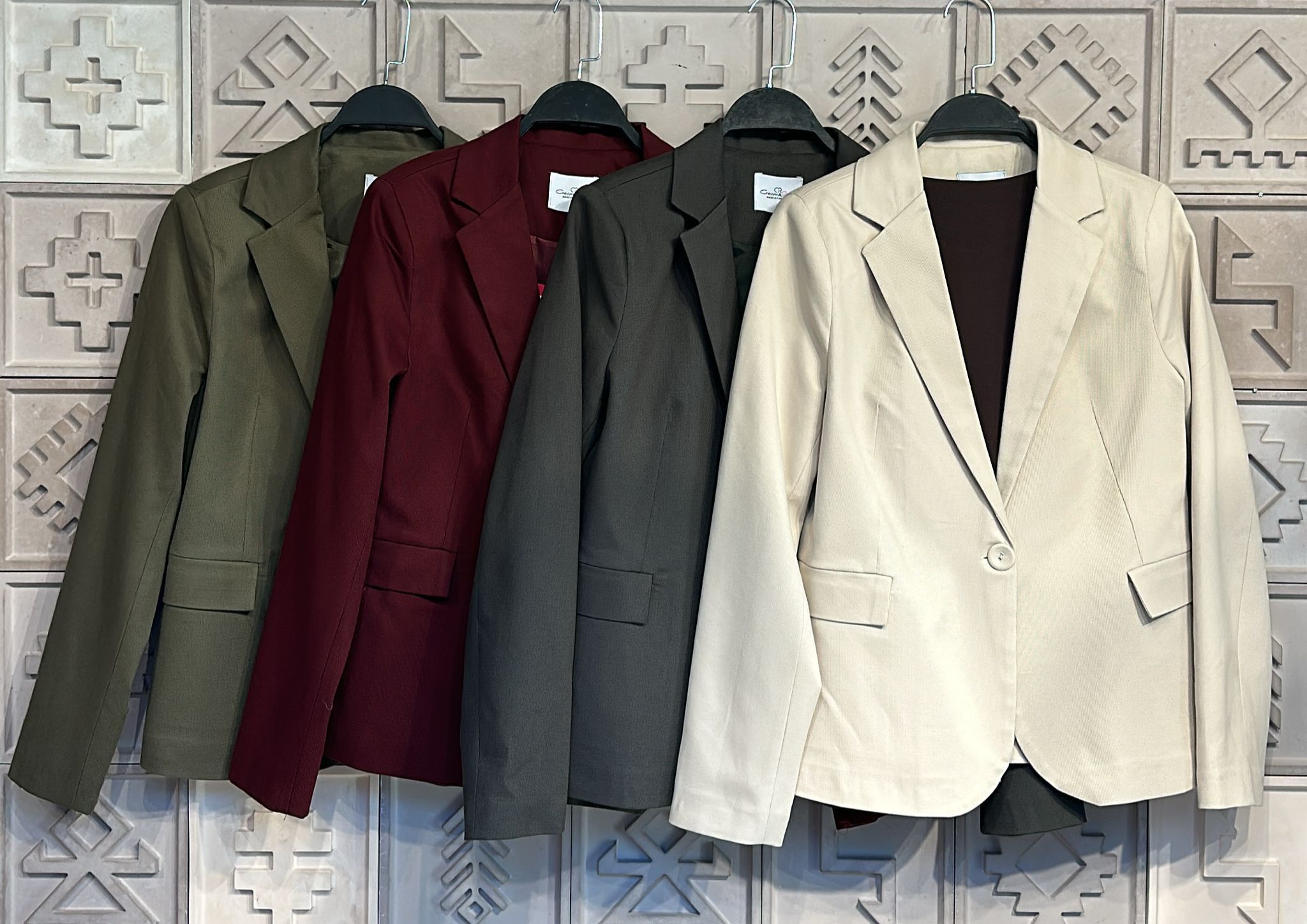 Single Button Sports Jacket - Brand: Cream Rouge - Women & Kids, Baby Clothes Wholesale - TheBS Women