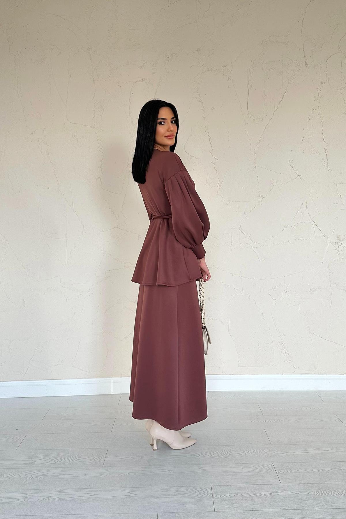 Rose Detailed Suit - Brand: Elisa - Women & Kids, Baby Clothes Wholesale - TheBS Women Rose Detailed Suit - Brand: Elisa - Women & Kids, Baby Clothes Wholesale - TheBS Women