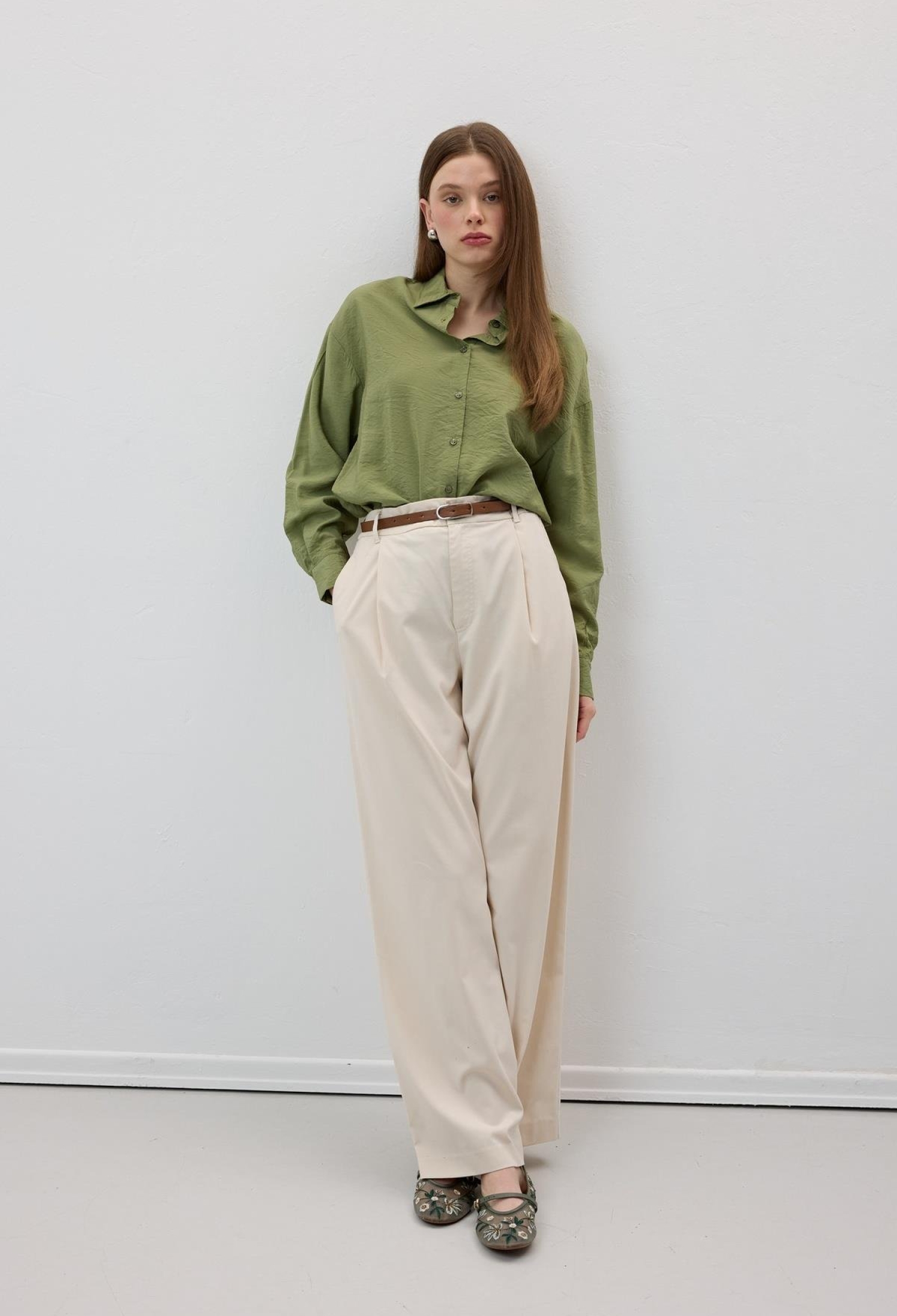 Women's Oversize Modal Shirt - Brand: Levure - Women & Kids, Baby Clothes Wholesale - TheBS Women