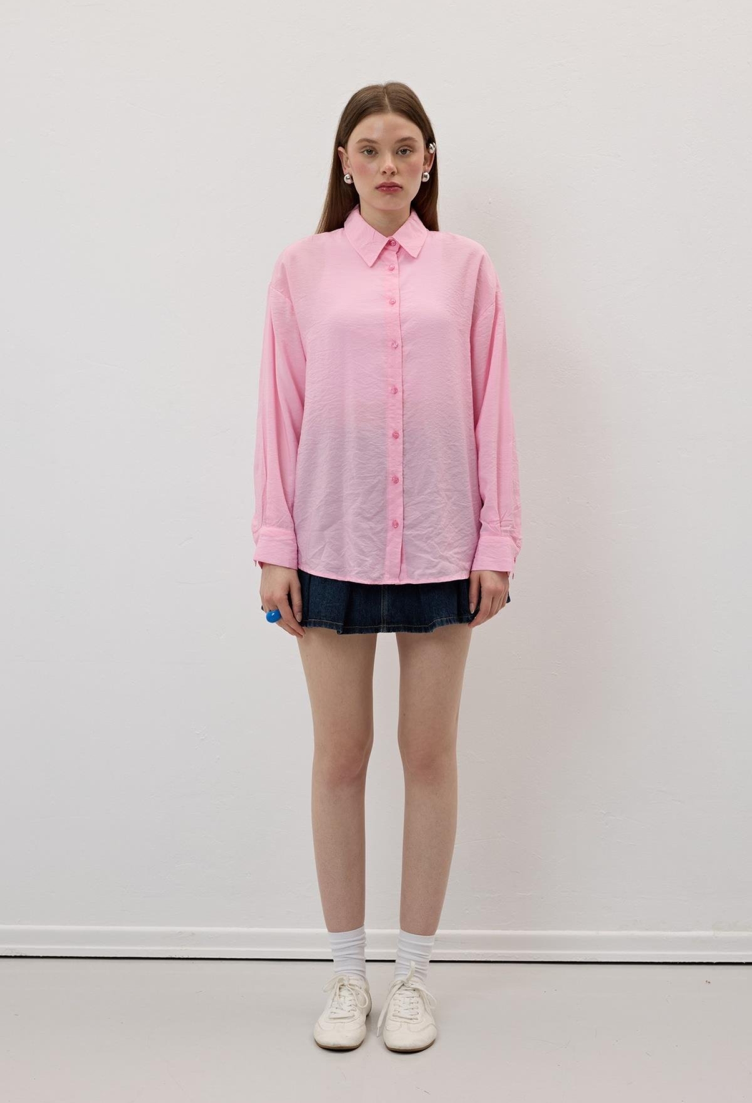 Oversize Modal Shirt - Brand: Levure - Women & Kids, Baby Clothes Wholesale - TheBS Women