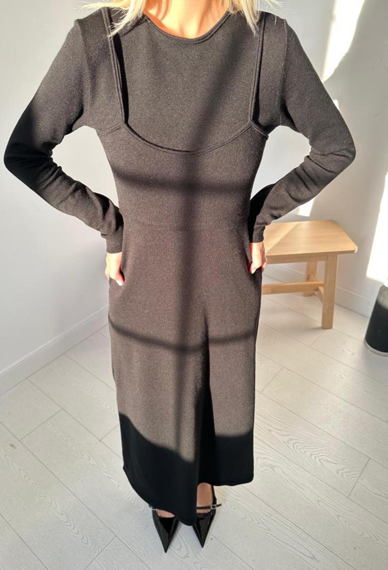 Crop Acrylic Dress - Brand: Elisa - Women & Kids, Baby Clothes Wholesale - TheBS Women