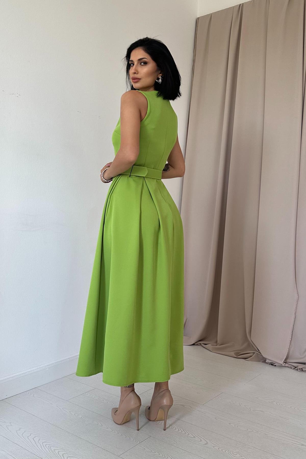 Halter Neck Flared Dress – Brand: Elisa – Women & Kids, Baby Clothes Wholesale – TheBS Women