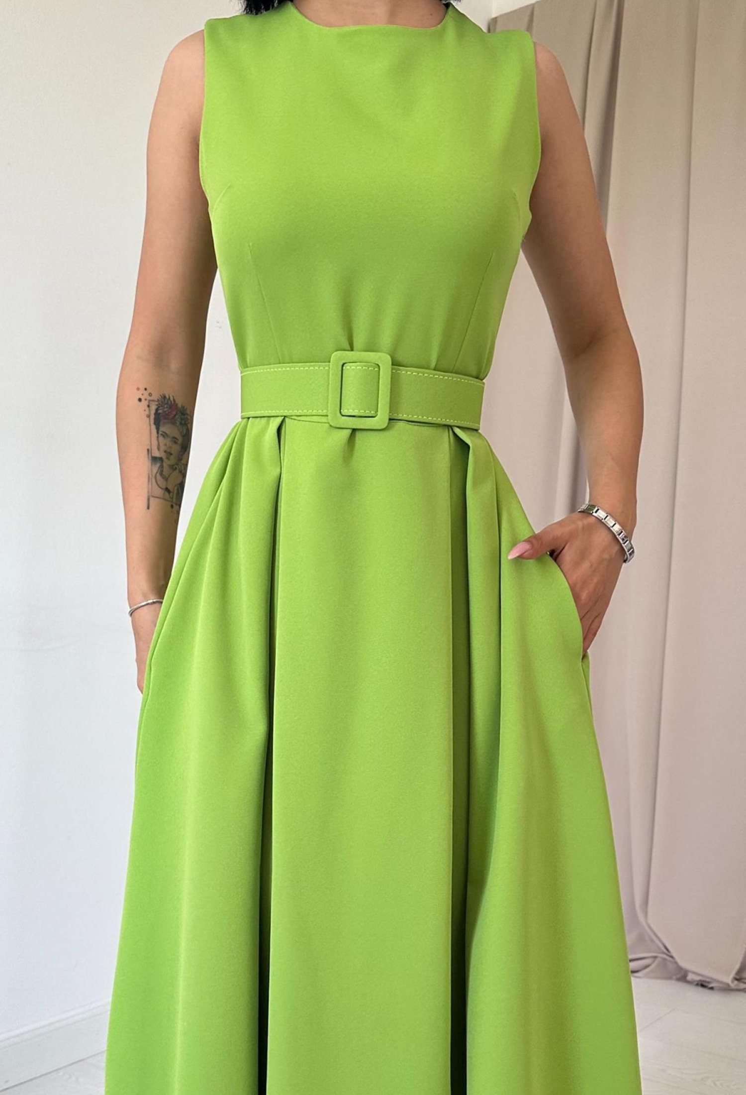 Halter Neck Flared Dress - Brand: Elisa - Women & Kids, Baby Clothes Wholesale - TheBS Women