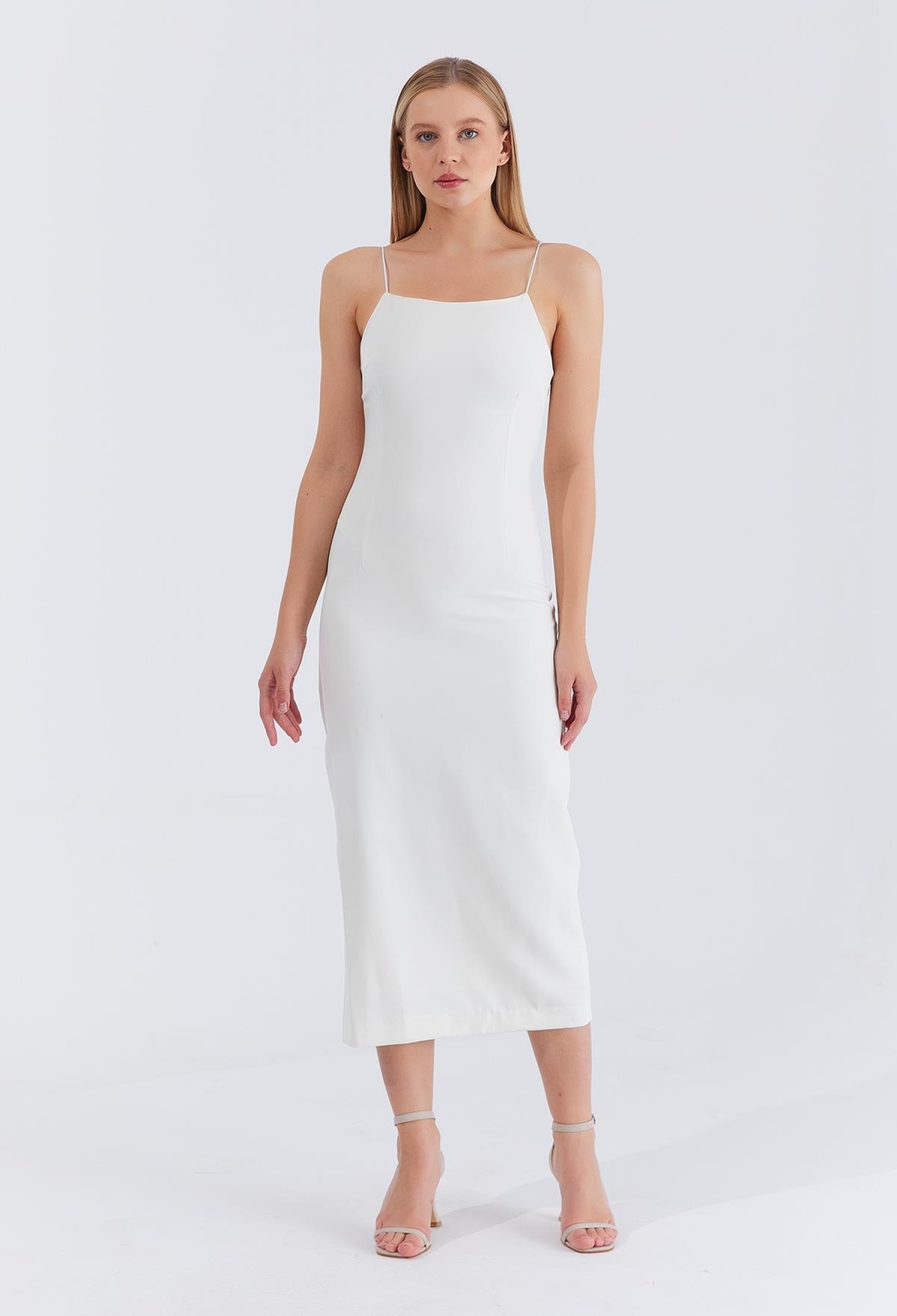 Strappy Long Dress - Brand: Reyon - Women & Kids, Baby Clothes Wholesale - TheBS Women