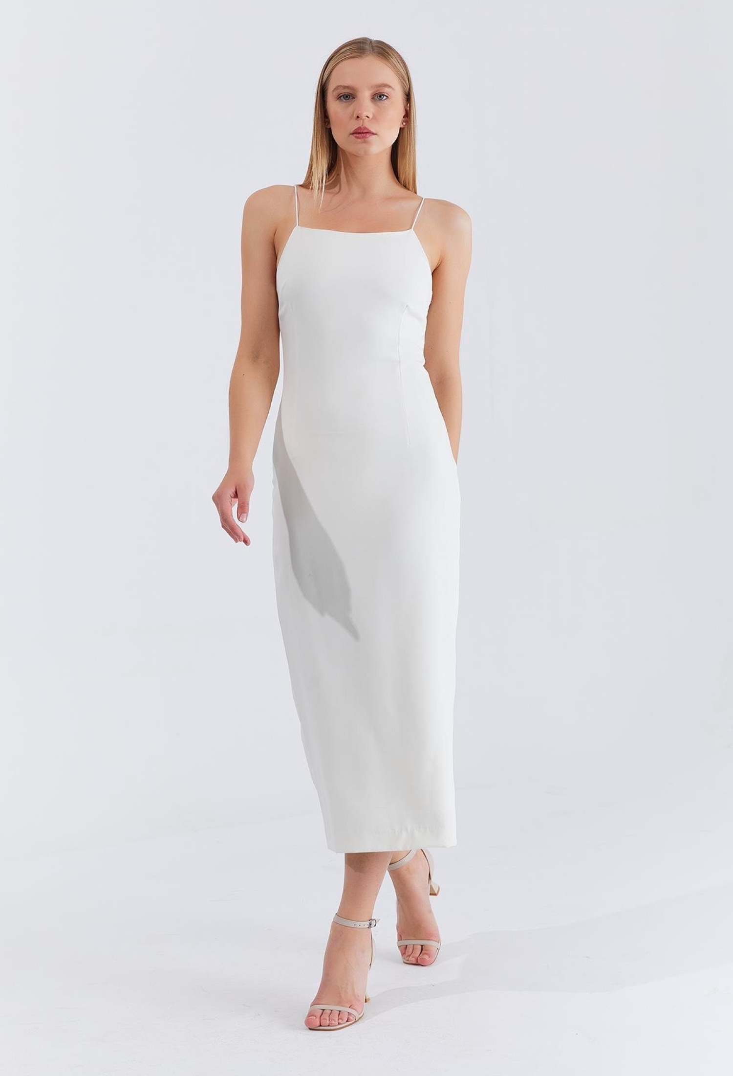 Strappy Long Dress - Brand: Reyon - Women & Kids, Baby Clothes Wholesale - TheBS Women