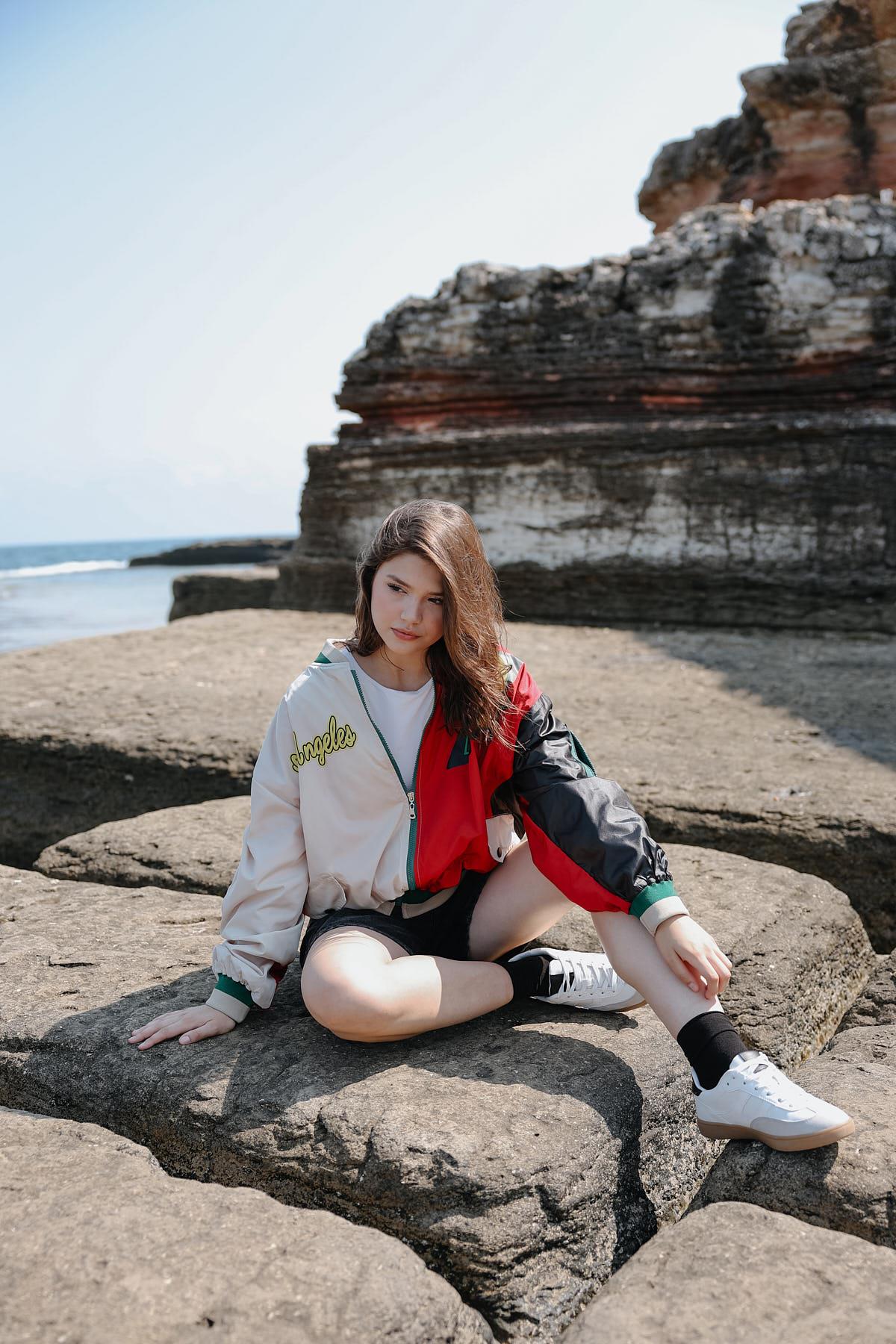 Printed Jacket - Brand: Reyon - Women & Kids, Baby Clothes Wholesale - TheBS Women