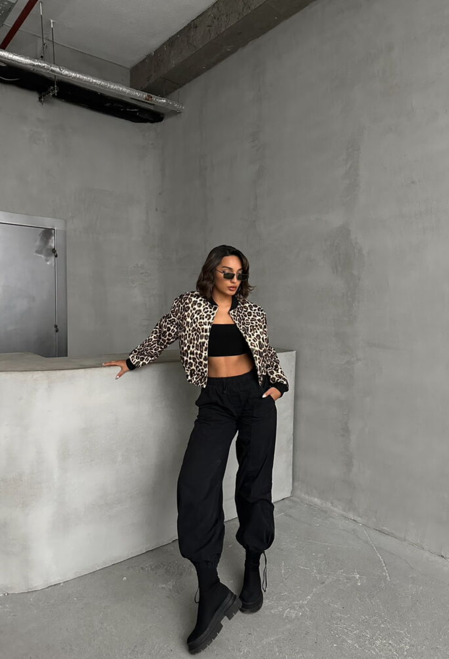 Leopard Pattern Cachet Coat - Brand: Topshow - Women & Kids, Baby Clothes Wholesale - TheBS Women