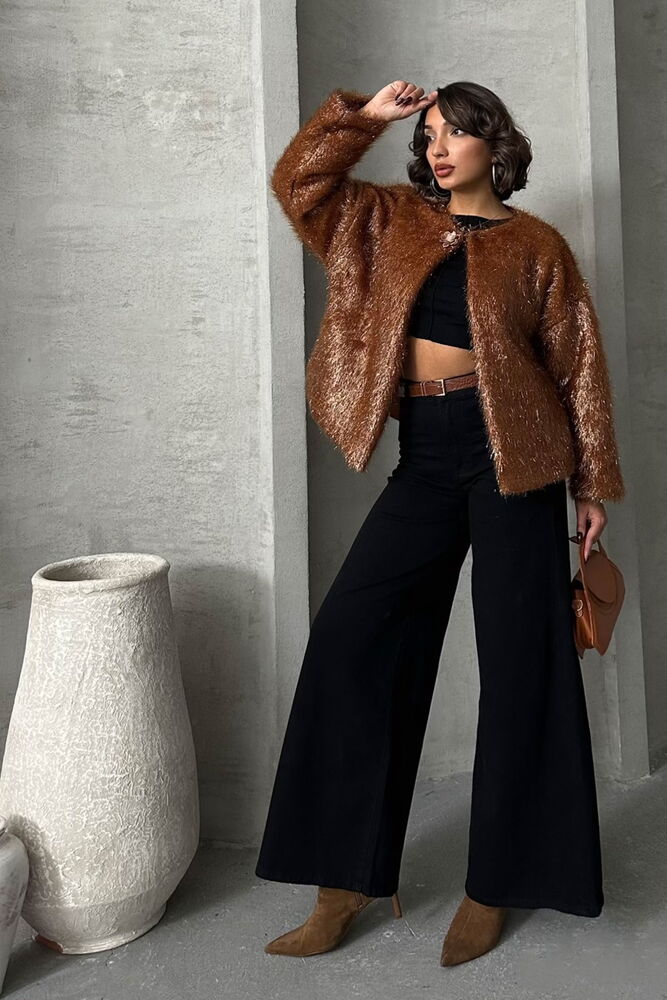 Glittery Fringed Cardigan - Brand: Topshow - Women & Kids, Baby Clothes Wholesale - TheBS Women