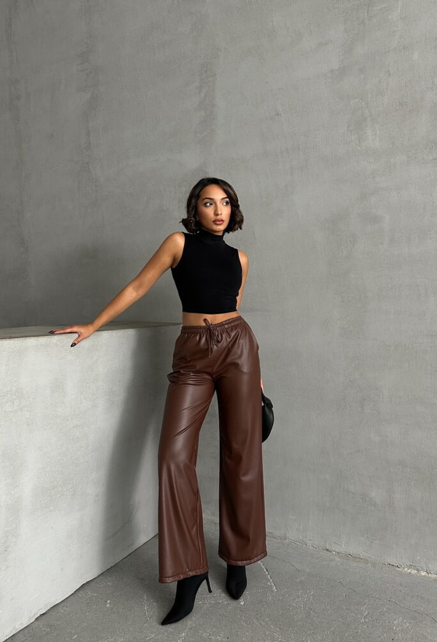 Leather Trousers - Brand: Topshow - Women & Kids, Baby Clothes Wholesale - TheBS Women