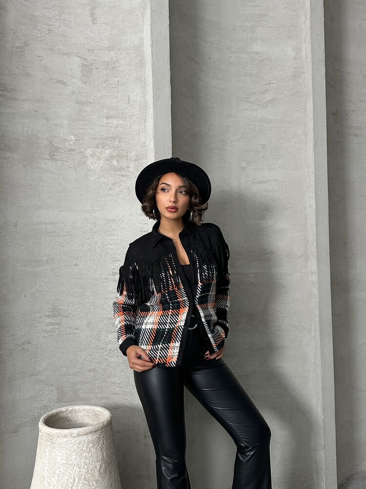 Plaid Shirt – Black – Brand: Topshow – Women & Kids, Baby Clothes Wholesale – TheBS Women