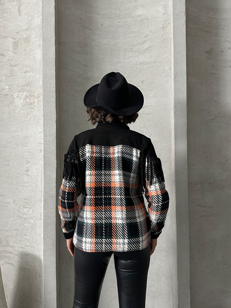 Plaid Shirt – Black – Brand: Topshow – Women & Kids, Baby Clothes Wholesale – TheBS Women