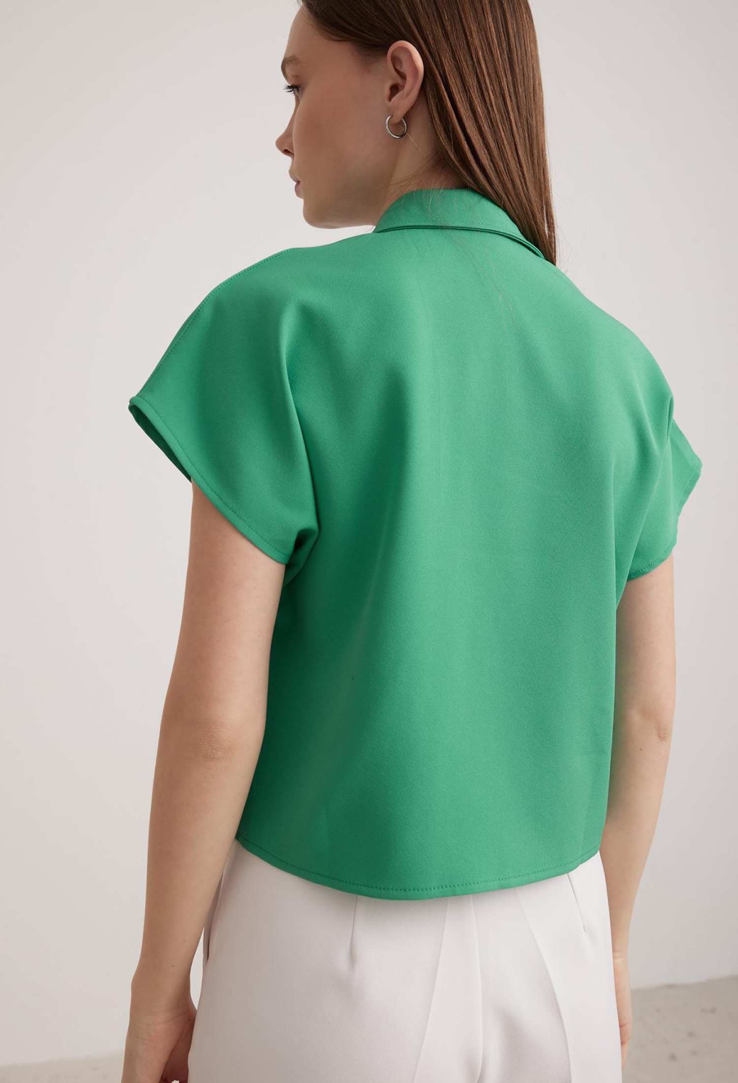 Short Sleeve Women's Shirt Benetton - Brand: Levure - Women & Kids, Baby Clothes Wholesale - TheBS Women