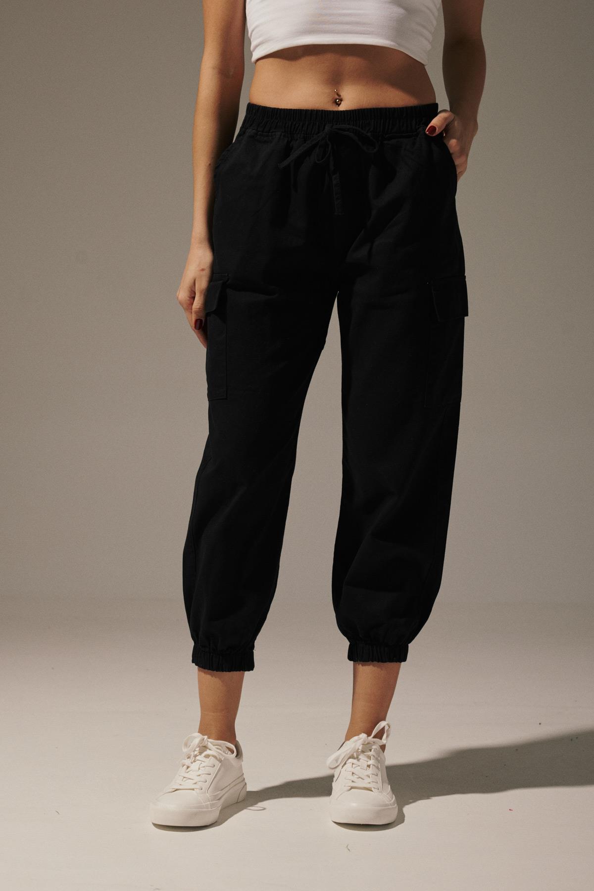 Gabardine Waist Elastic Women’s Trousers – Brand: Levure – Women & Kids, Baby Clothes Wholesale – TheBS Women