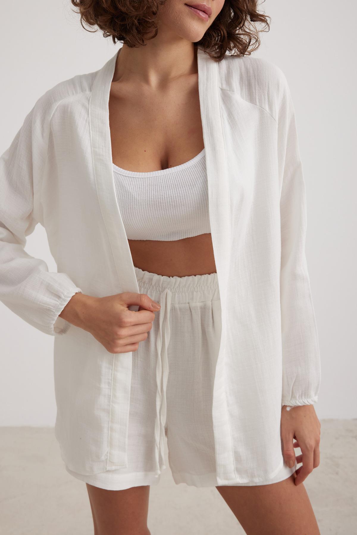 Women’s Muslin Elastic Waist Shorts – Brand: Levure – Women & Kids, Baby Clothes Wholesale – TheBS Women