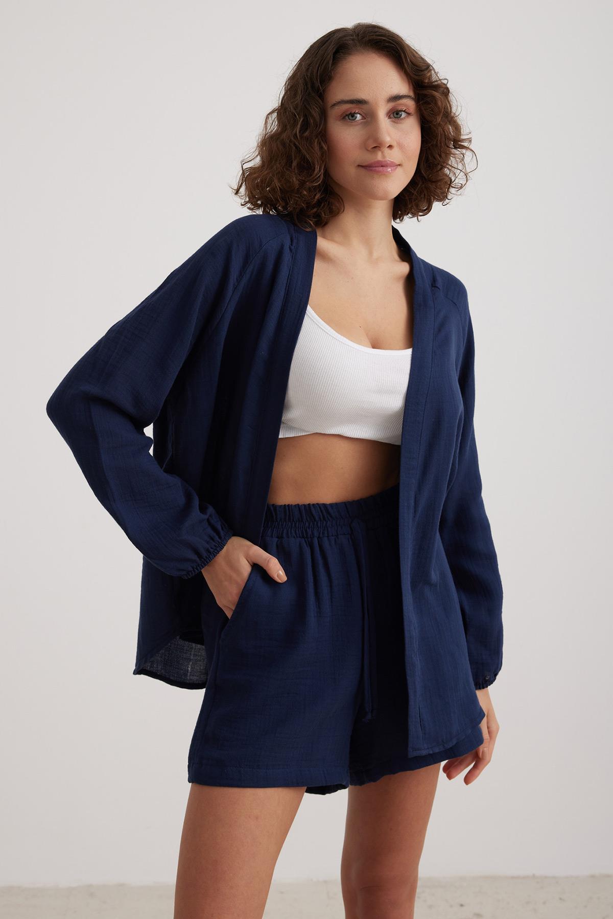 Women’s Muslin Elastic Waist Shorts – Brand: Levure – Women & Kids, Baby Clothes Wholesale – TheBS Women