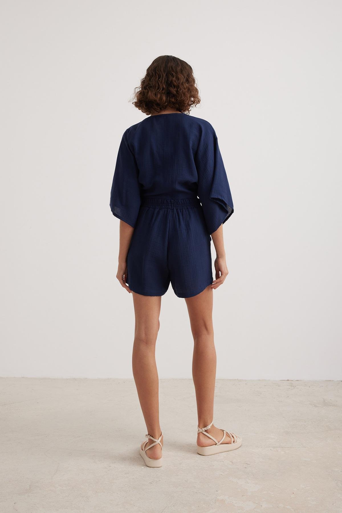 Women’s Muslin Elastic Waist Shorts – Brand: Levure – Women & Kids, Baby Clothes Wholesale – TheBS Women