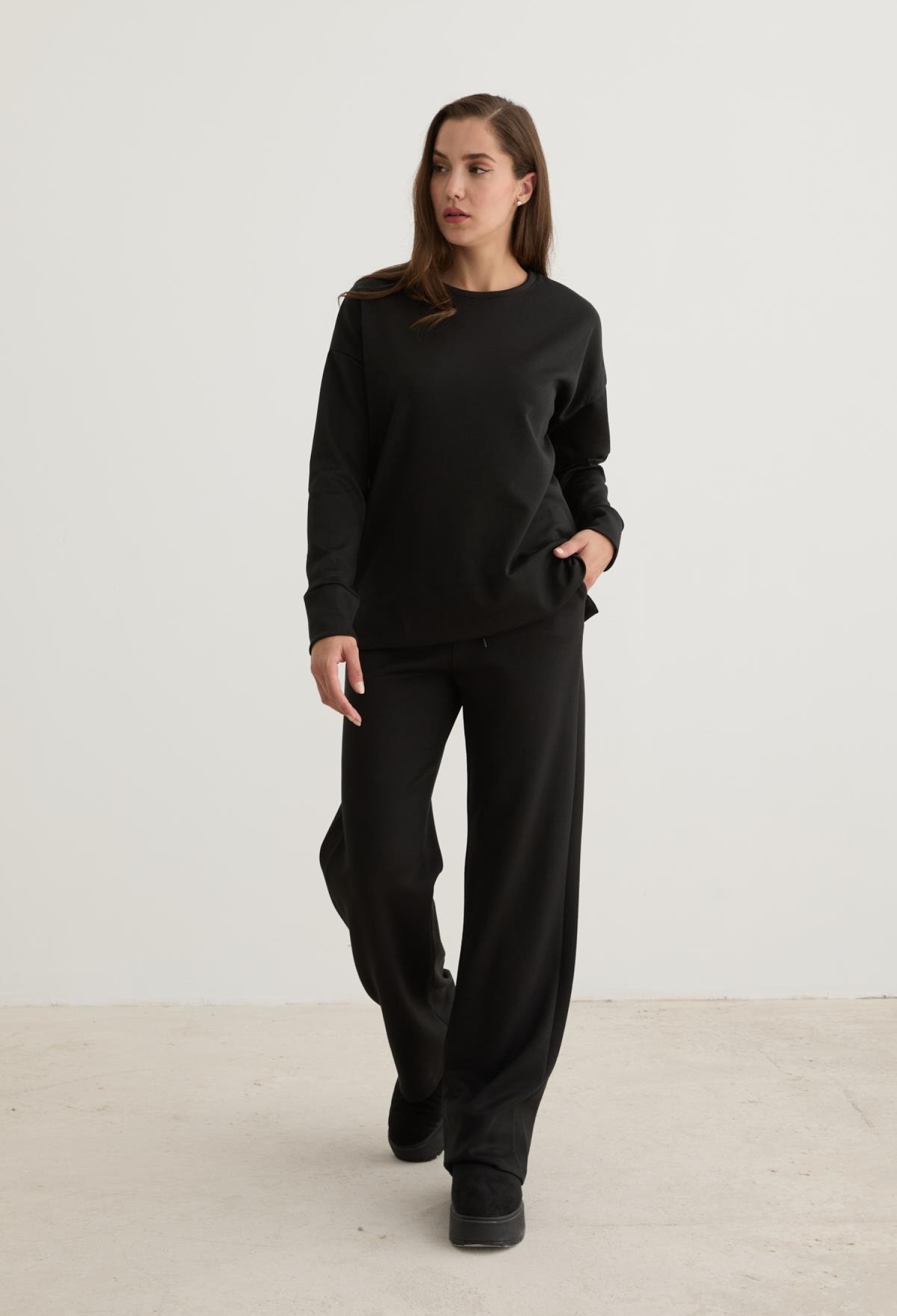 Women's Elastic Waist Cord Detailed Trousers - Brand: Levure - Women & Kids, Baby Clothes Wholesale - TheBS Women