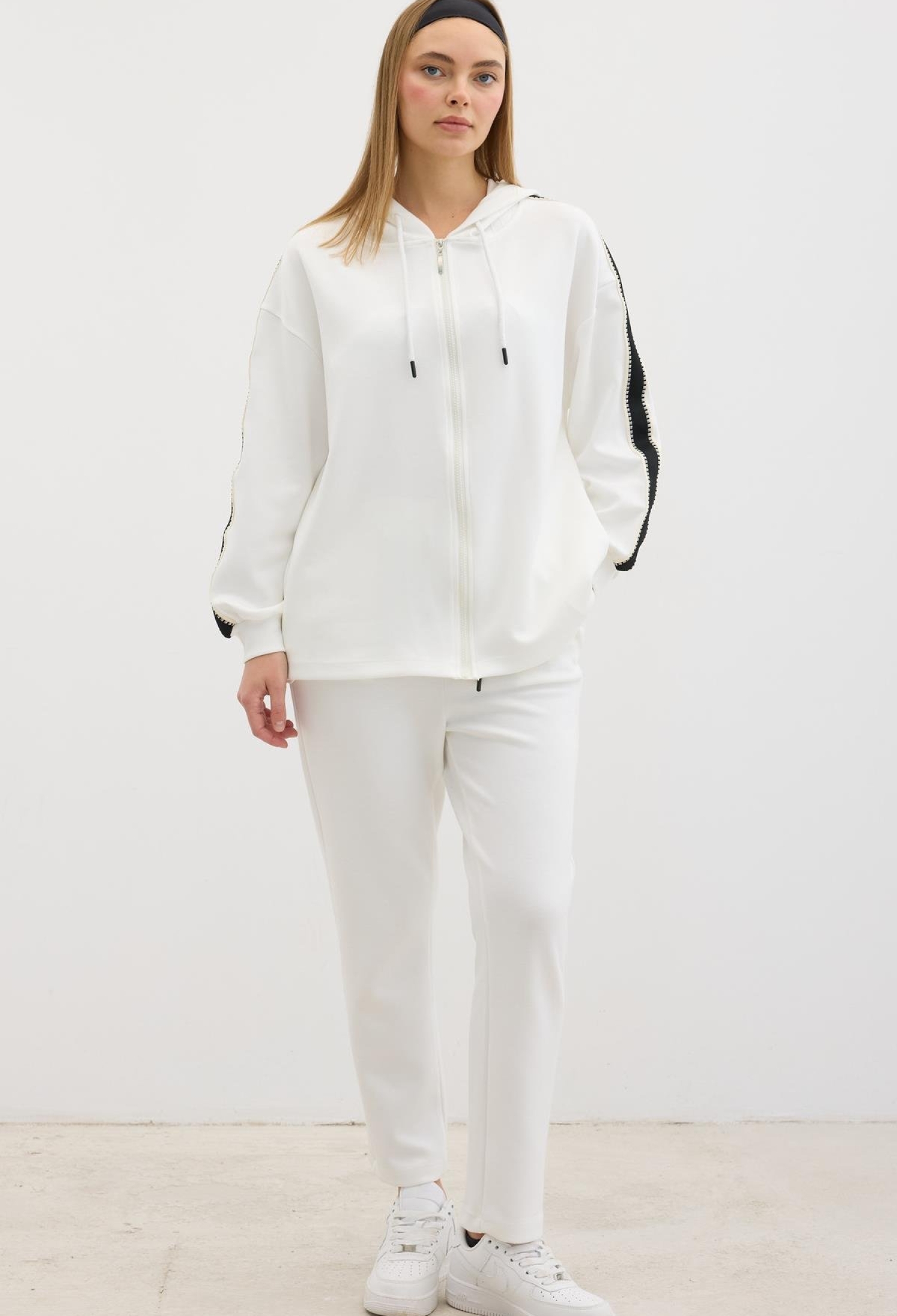 Elastic Waist Cord Detailed Trousers - Brand: Levure - Women & Kids, Baby Clothes Wholesale - TheBS Women