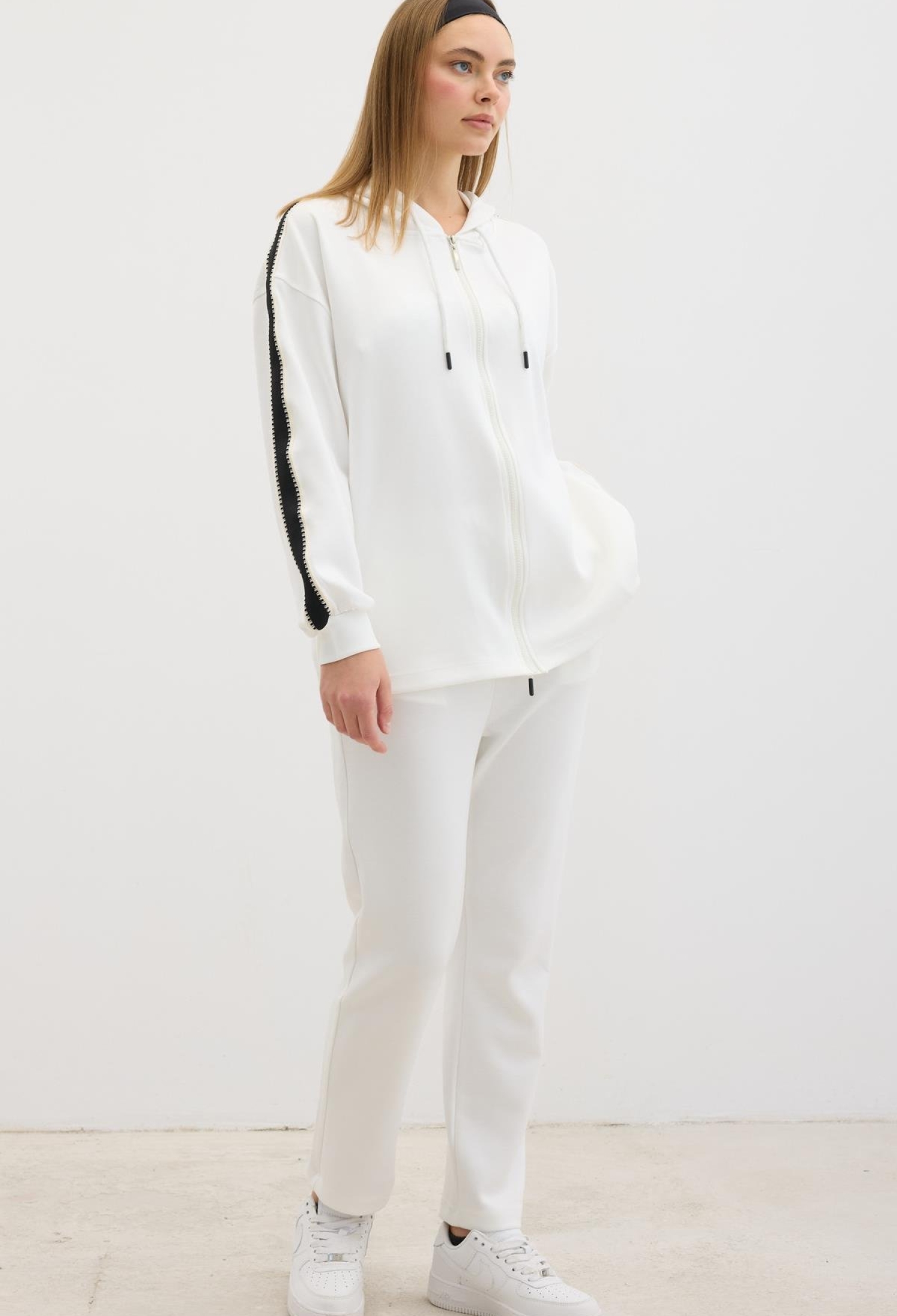 Elastic Waist Cord Detailed Trousers - Brand: Levure - Women & Kids, Baby Clothes Wholesale - TheBS Women