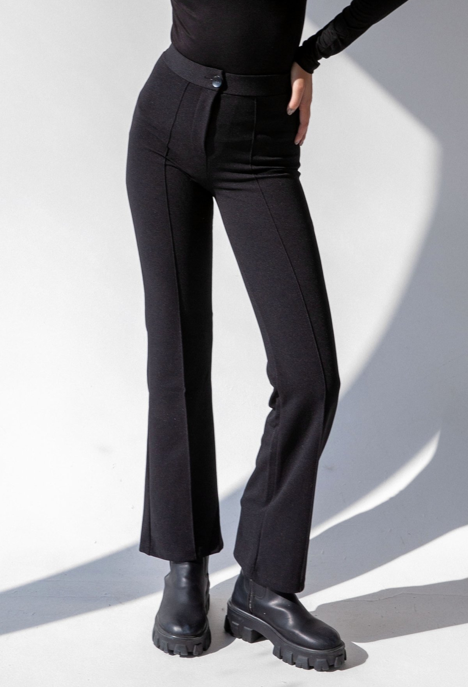 High Waist Slim Leg Trousers - Brand: la & vetta - Women & Kids, Baby Clothes Wholesale - TheBS Women