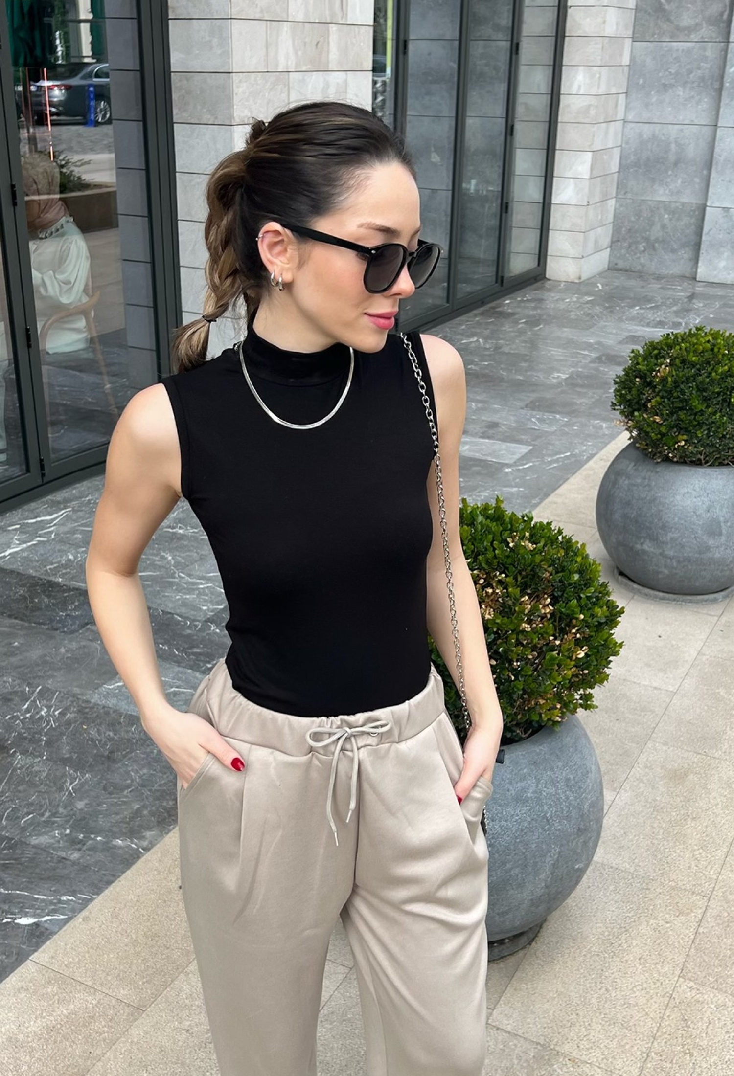 Sleeveless High Collar Body - Brand: la & vetta - Women & Kids, Baby Clothes Wholesale - TheBS Women