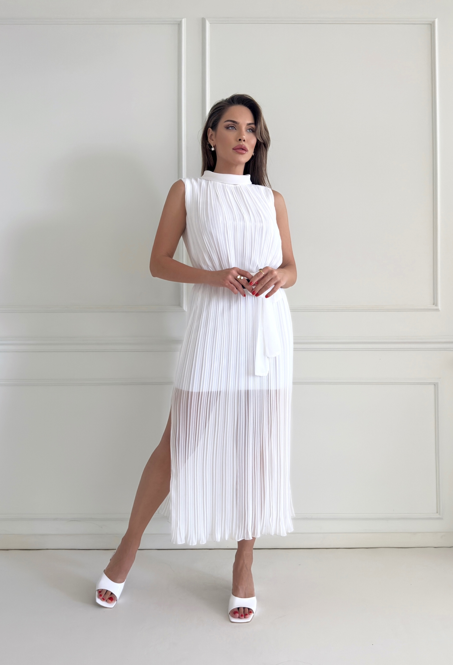 Multi Chiffon Dress - Brand: STEPS - Women & Kids, Baby Clothes Wholesale - TheBS Women