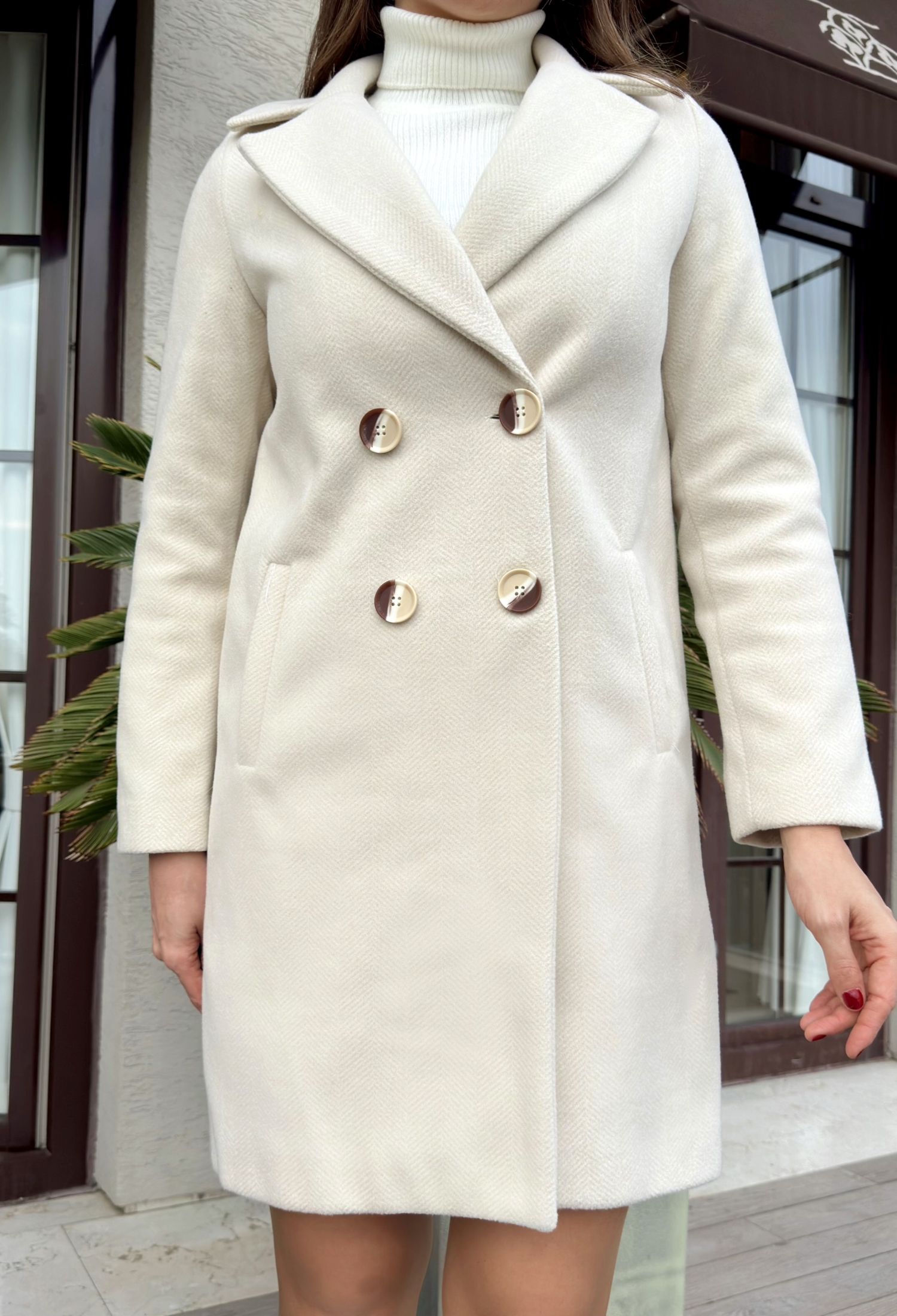 Herringbone Coat - Brand: STEPS - Women & Kids, Baby Clothes Wholesale - TheBS Women