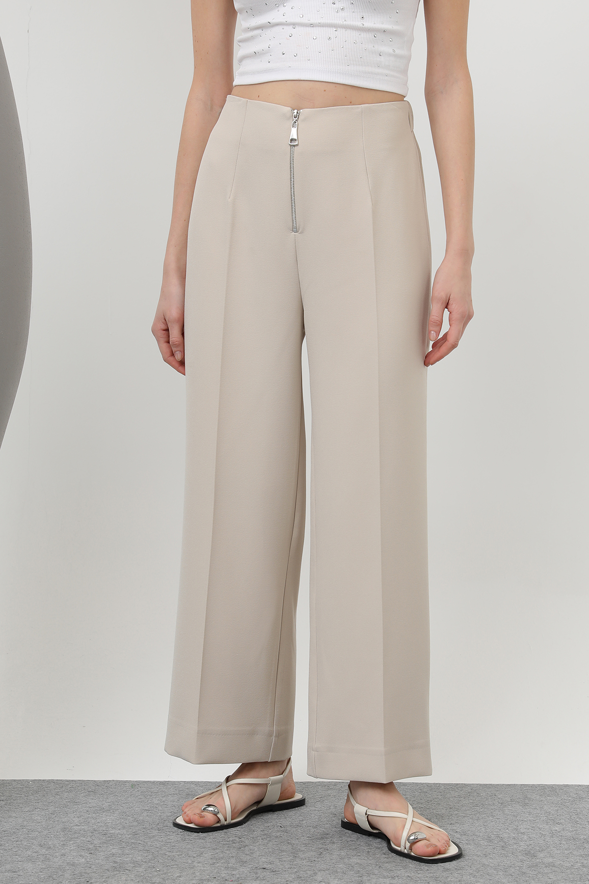 Women's Zipper Detailed Pencil Pants - Brand: Puane - Women & Kids, Baby Clothes Wholesale - TheBS Women Women's Zipper Detailed Pencil Pants - Brand: Puane - Women & Kids, Baby Clothes Wholesale - TheBS Women