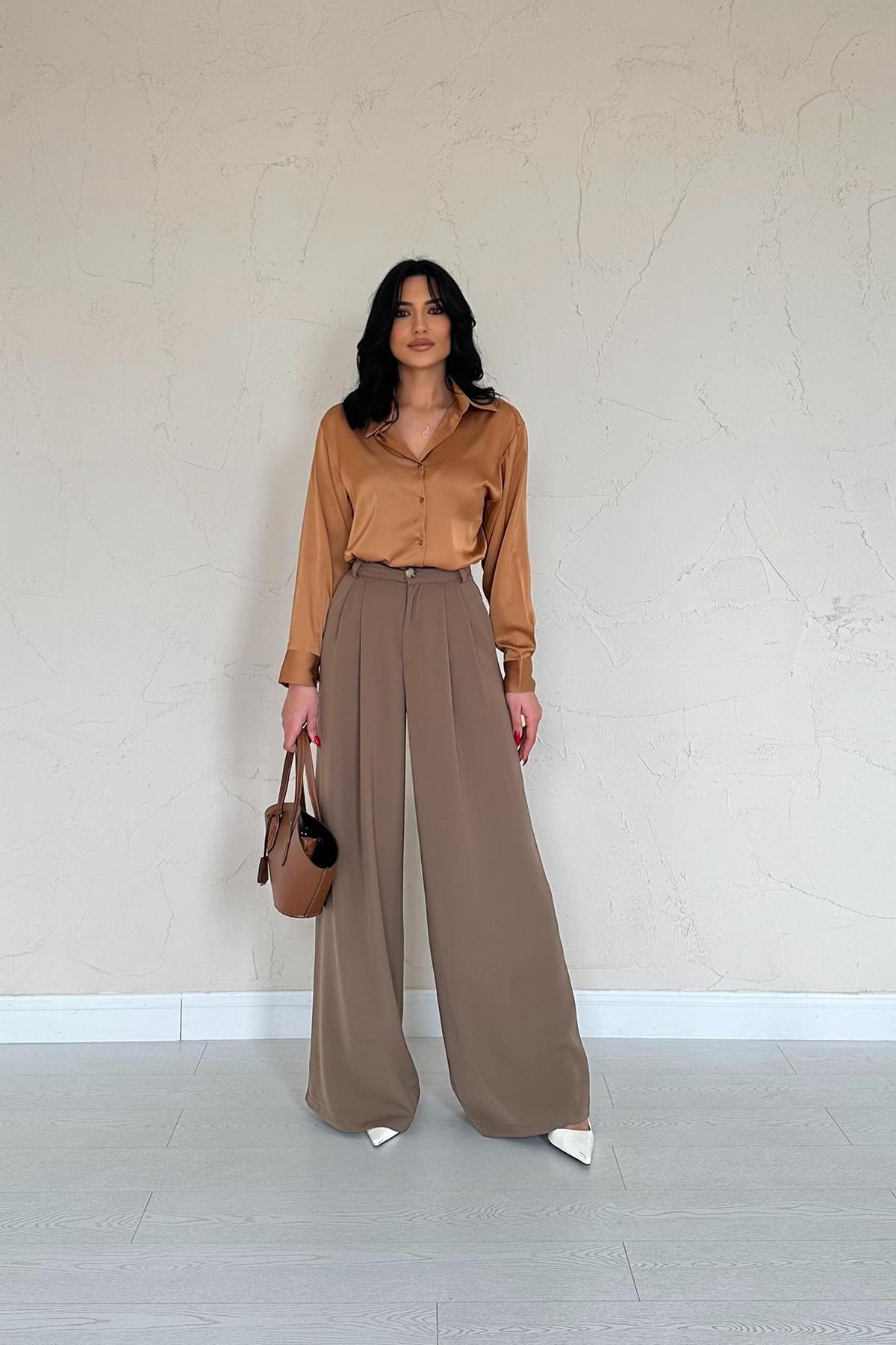 Pleated Comfort Trousers – Brand: Elisa – Women & Kids, Baby Clothes Wholesale – TheBS Women