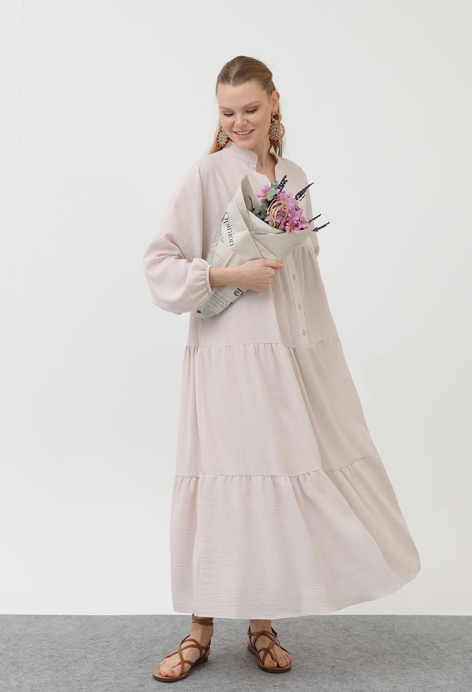 Women's Linen Dress - Brand: SOUL - Women & Kids, Baby Clothes Wholesale - TheBS Women