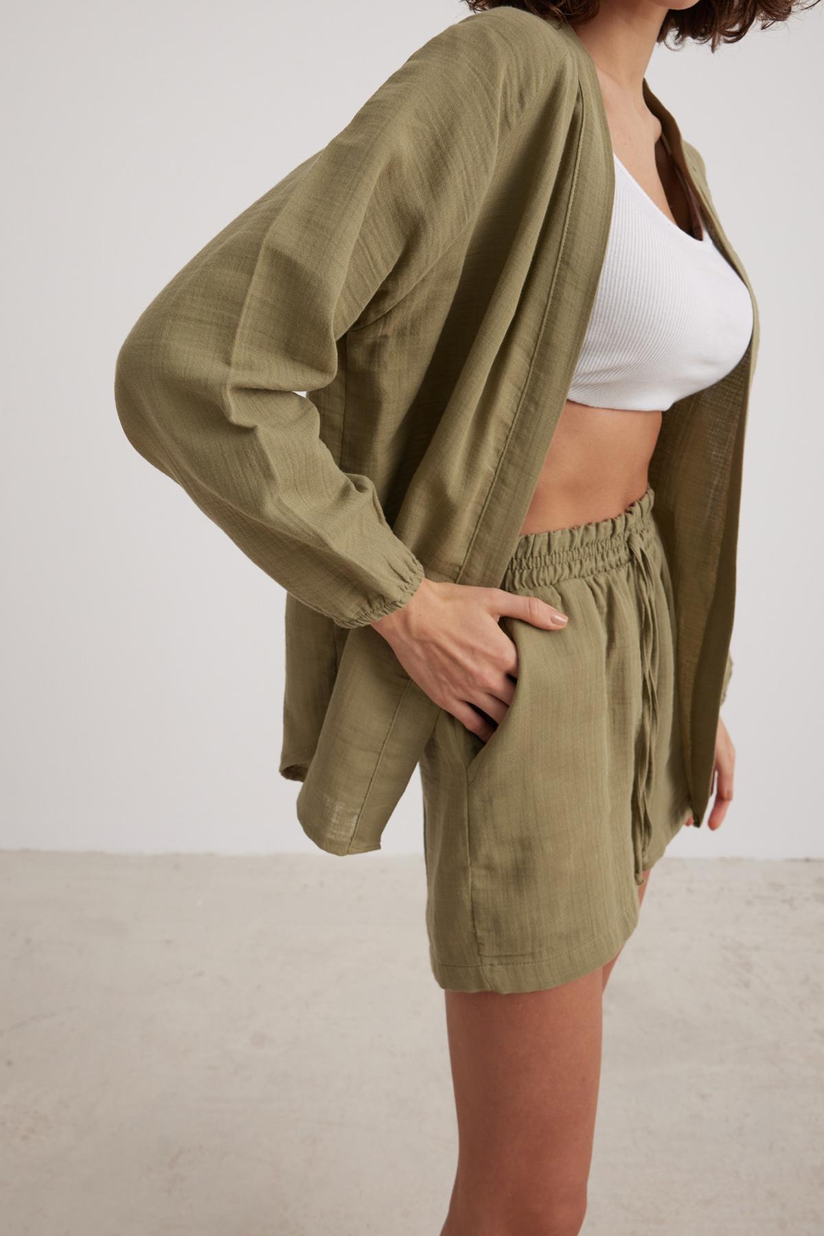 Women’s Muslin Shirt – Brand: Levure – Women & Kids, Baby Clothes Wholesale – TheBS Women