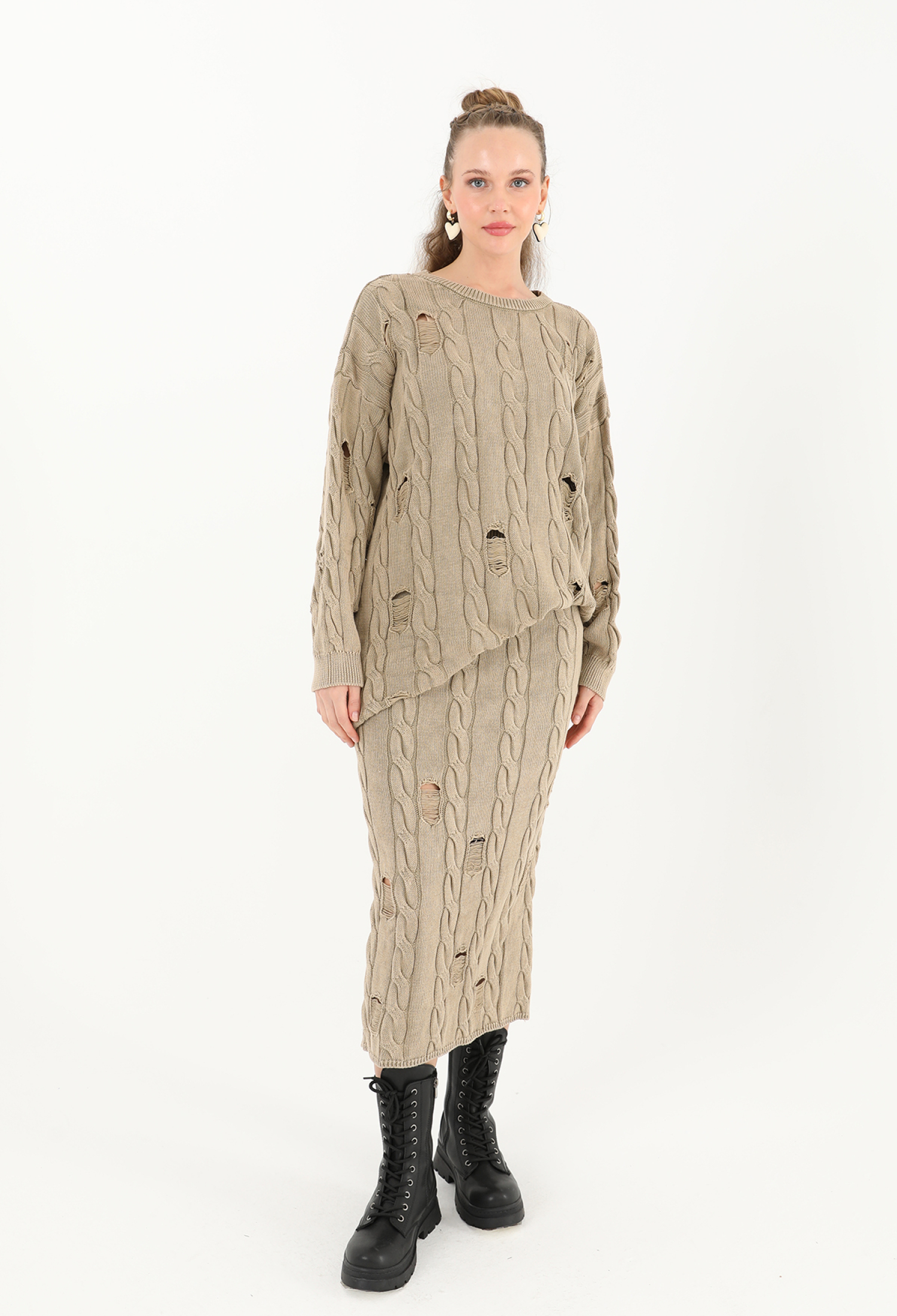 Knitwear Long Skirt - Brand: SOUL - Women & Kids, Baby Clothes Wholesale - TheBS Women