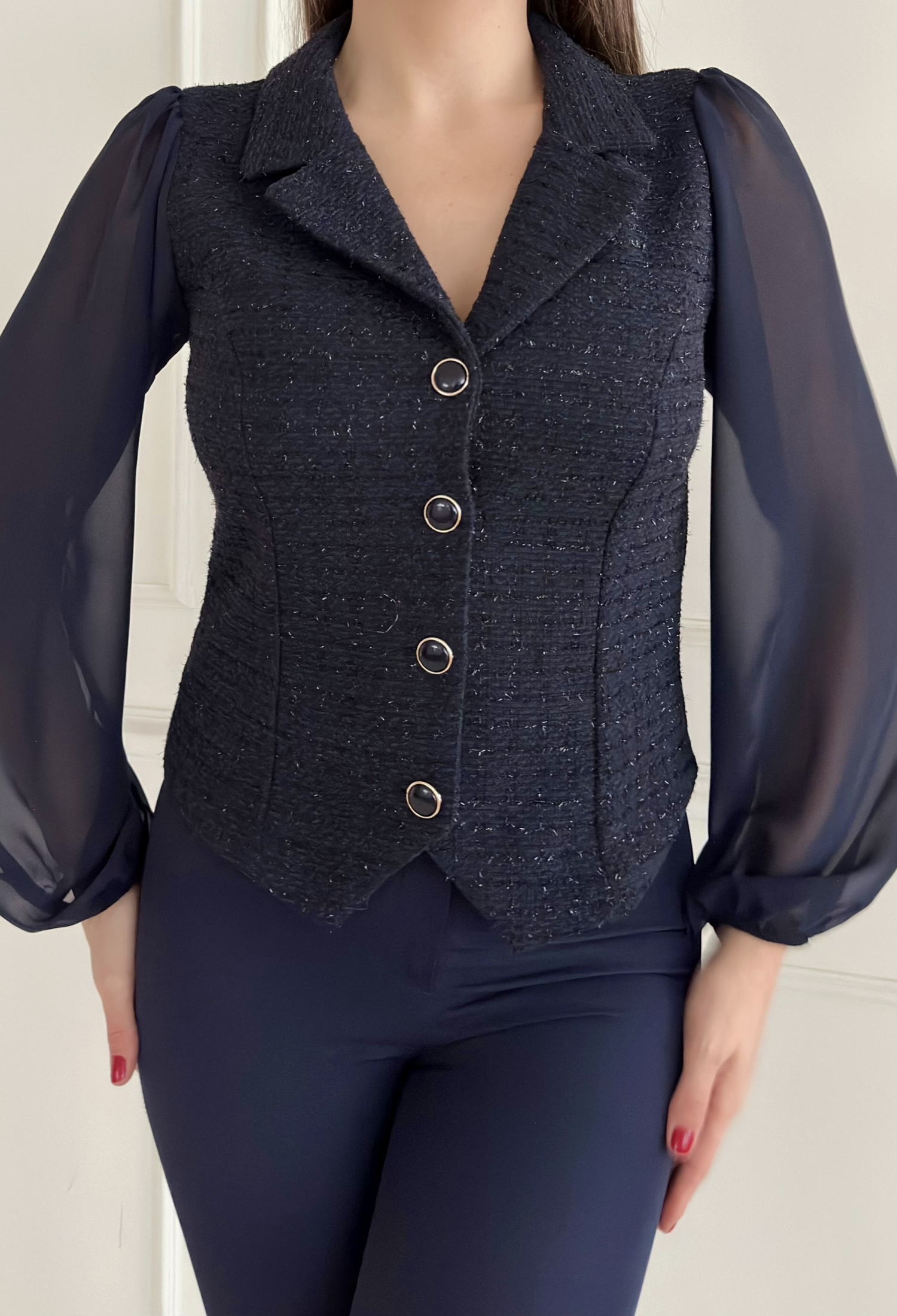 Chiffon Sleeve Bouquet Jacket - Brand: STEPS - Women & Kids, Baby Clothes Wholesale - TheBS Women