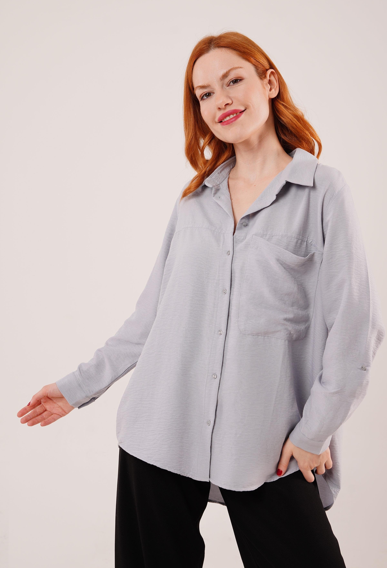 Wholesale Grimelange Shirt With Pockets - Brand: Lustrin - Women & Kids, Baby Clothes Wholesale - TheBS Women