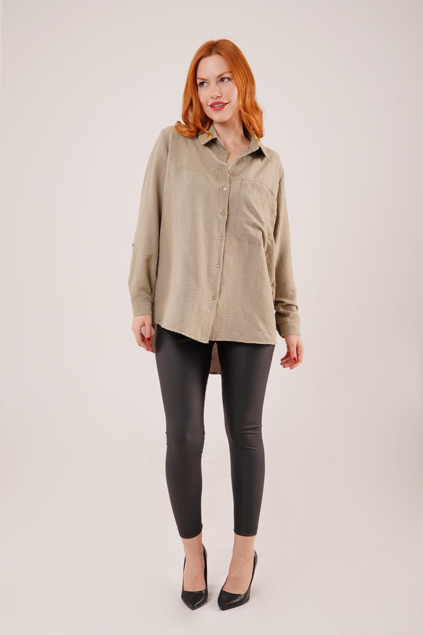 WholesaleShirt With Slippery Cut Pockets – Brand: Lustrin – Women & Kids, Baby Clothes Wholesale – TheBS Women