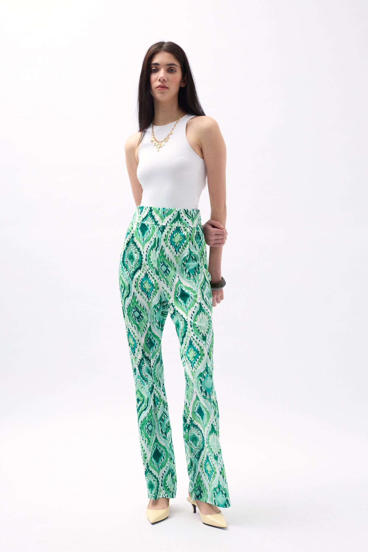 Patterned Satin Trousers – Brand: Black Fashion – Women & Kids, Baby Clothes Wholesale – TheBS Women