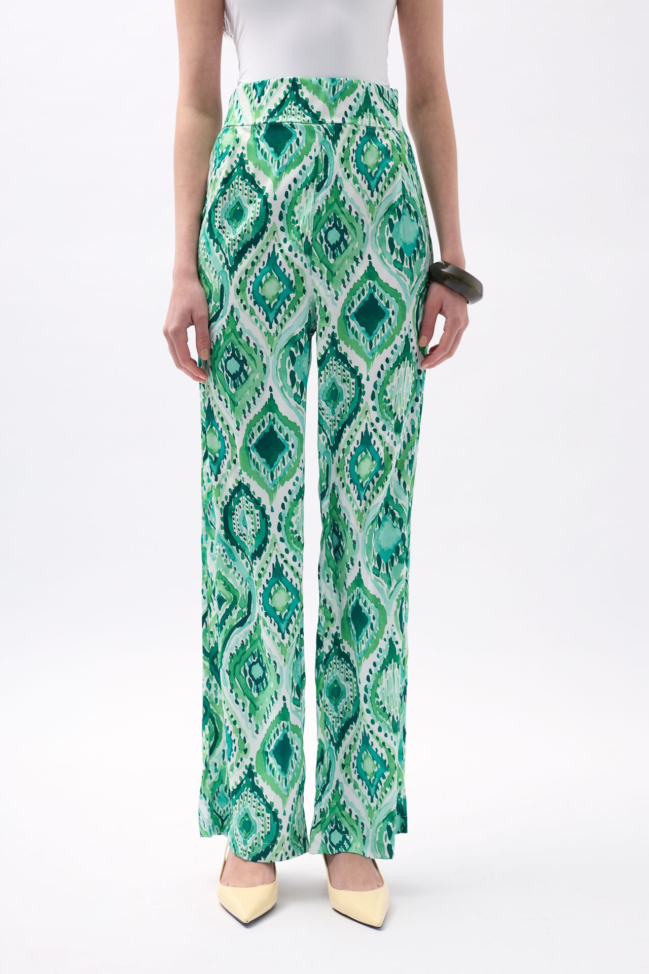 Patterned Satin Trousers – Brand: Black Fashion – Women & Kids, Baby Clothes Wholesale – TheBS Women