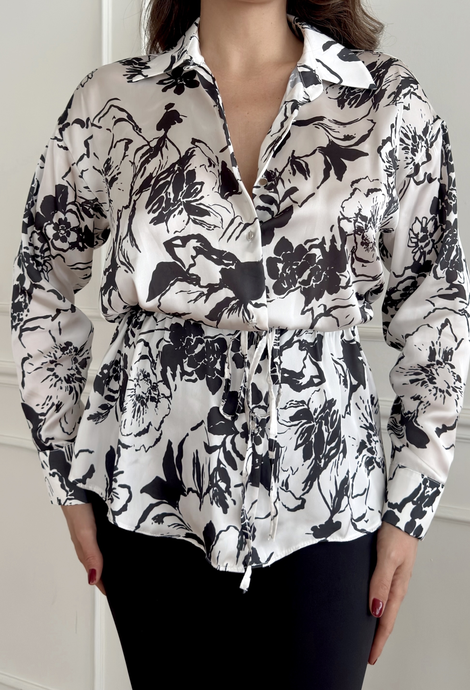 Satin Shirt - Brand: STEPS - Women & Kids, Baby Clothes Wholesale - TheBS Women