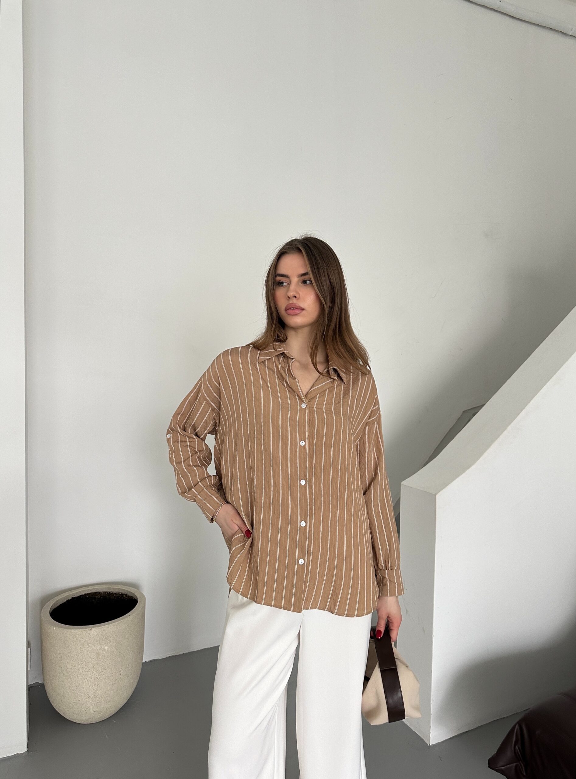 Double Striped Shirt – Brand: My Fashion – Women & Kids, Baby Clothes Wholesale – TheBS Women