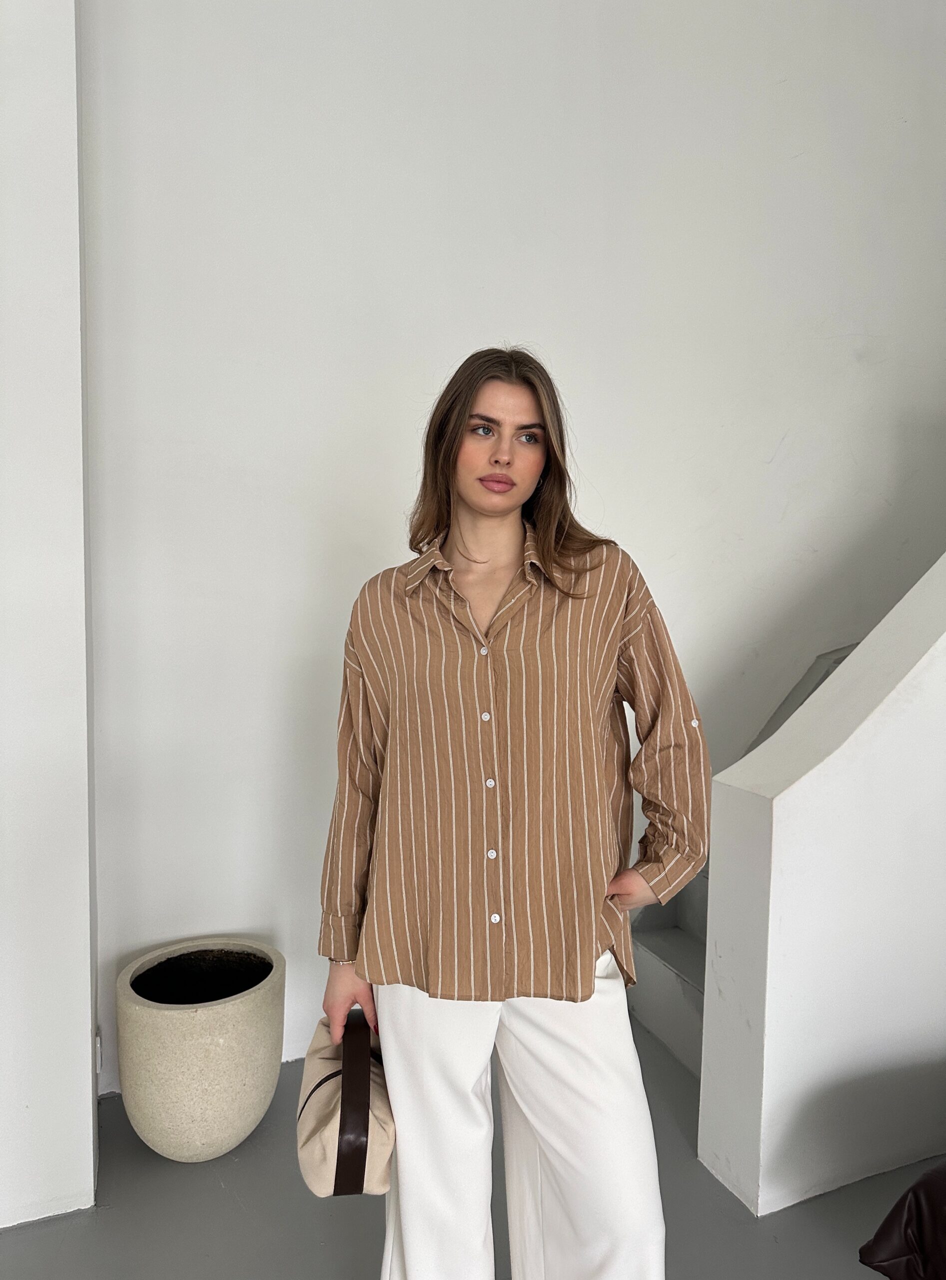 Double Striped Shirt – Brand: My Fashion – Women & Kids, Baby Clothes Wholesale – TheBS Women