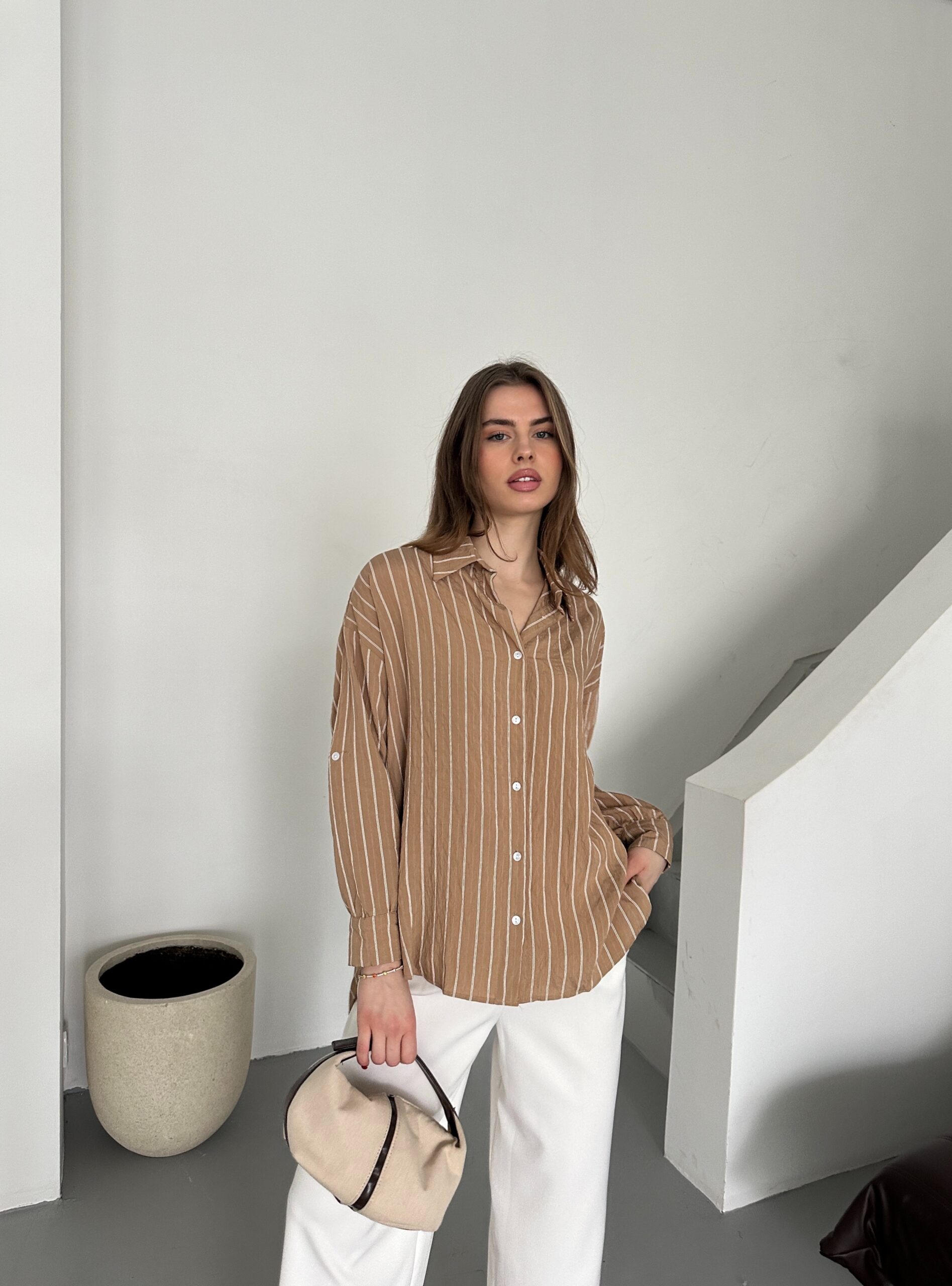 Double Striped Shirt – Brand: My Fashion – Women & Kids, Baby Clothes Wholesale – TheBS Women