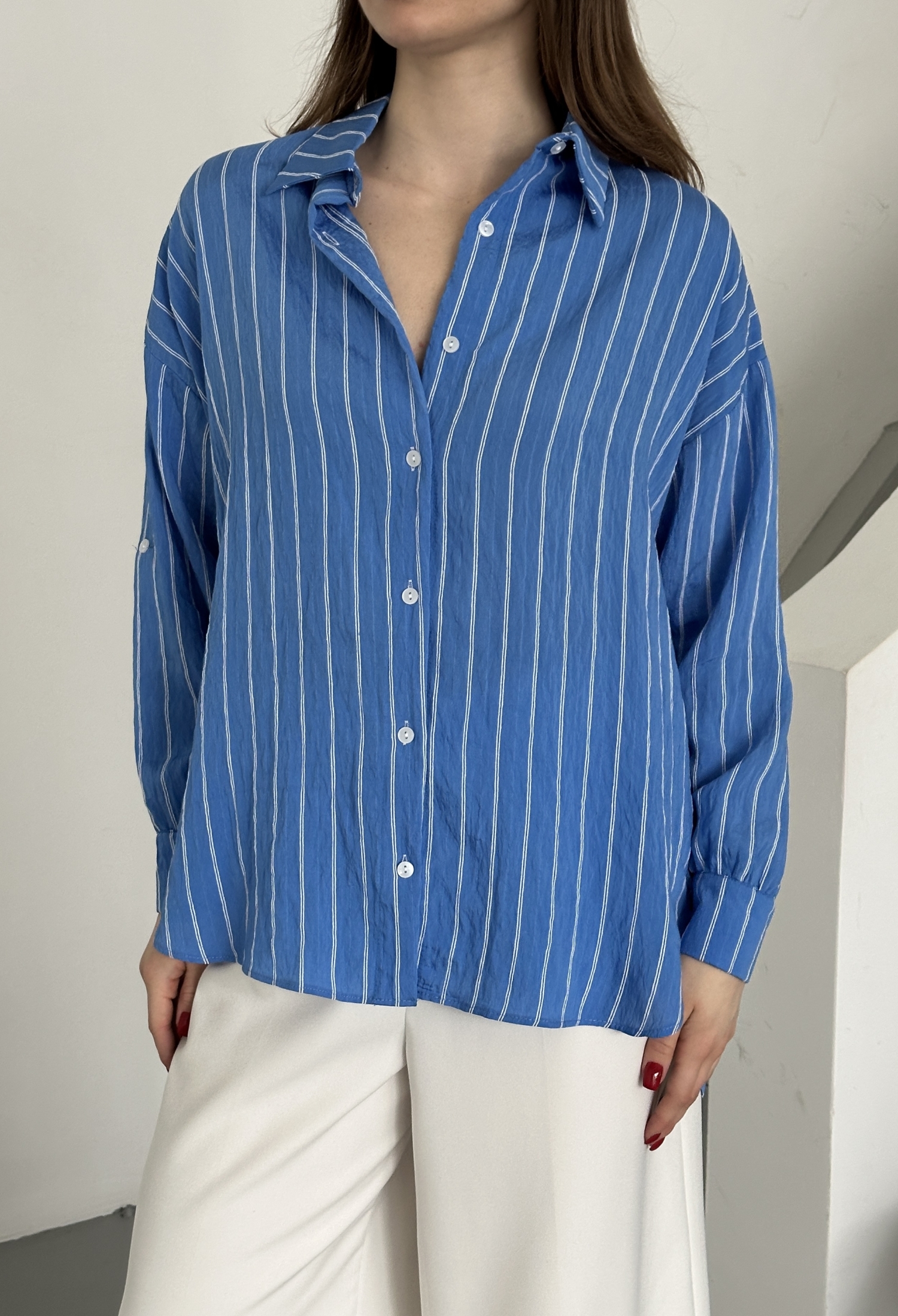 Double Line Shirt Chenille - Brand: My Fashion - Women & Kids, Baby Clothes Wholesale - TheBS Women