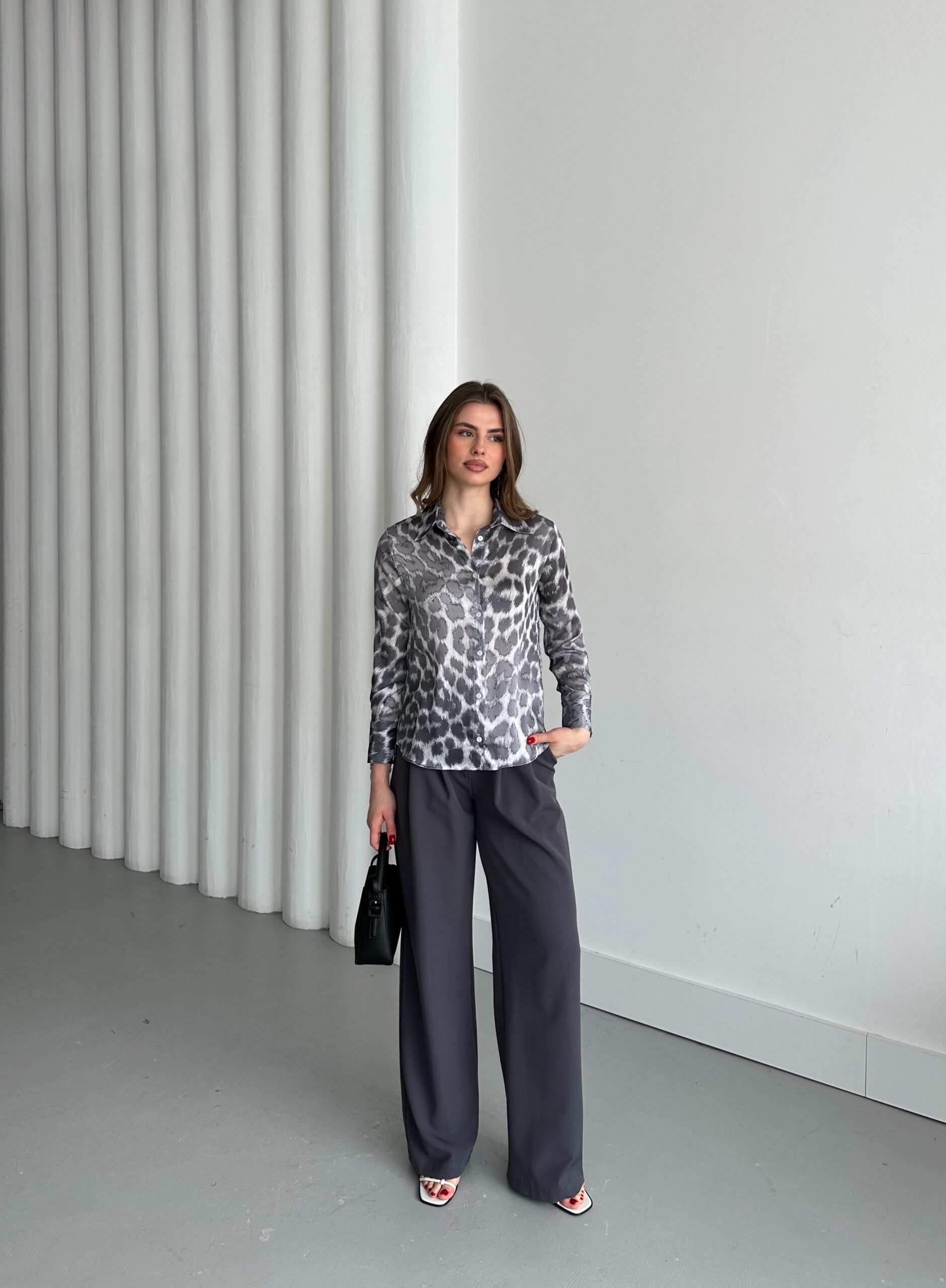 Mini Leopard Pattern Shirt – Brand: My Fashion – Women & Kids, Baby Clothes Wholesale – TheBS Women