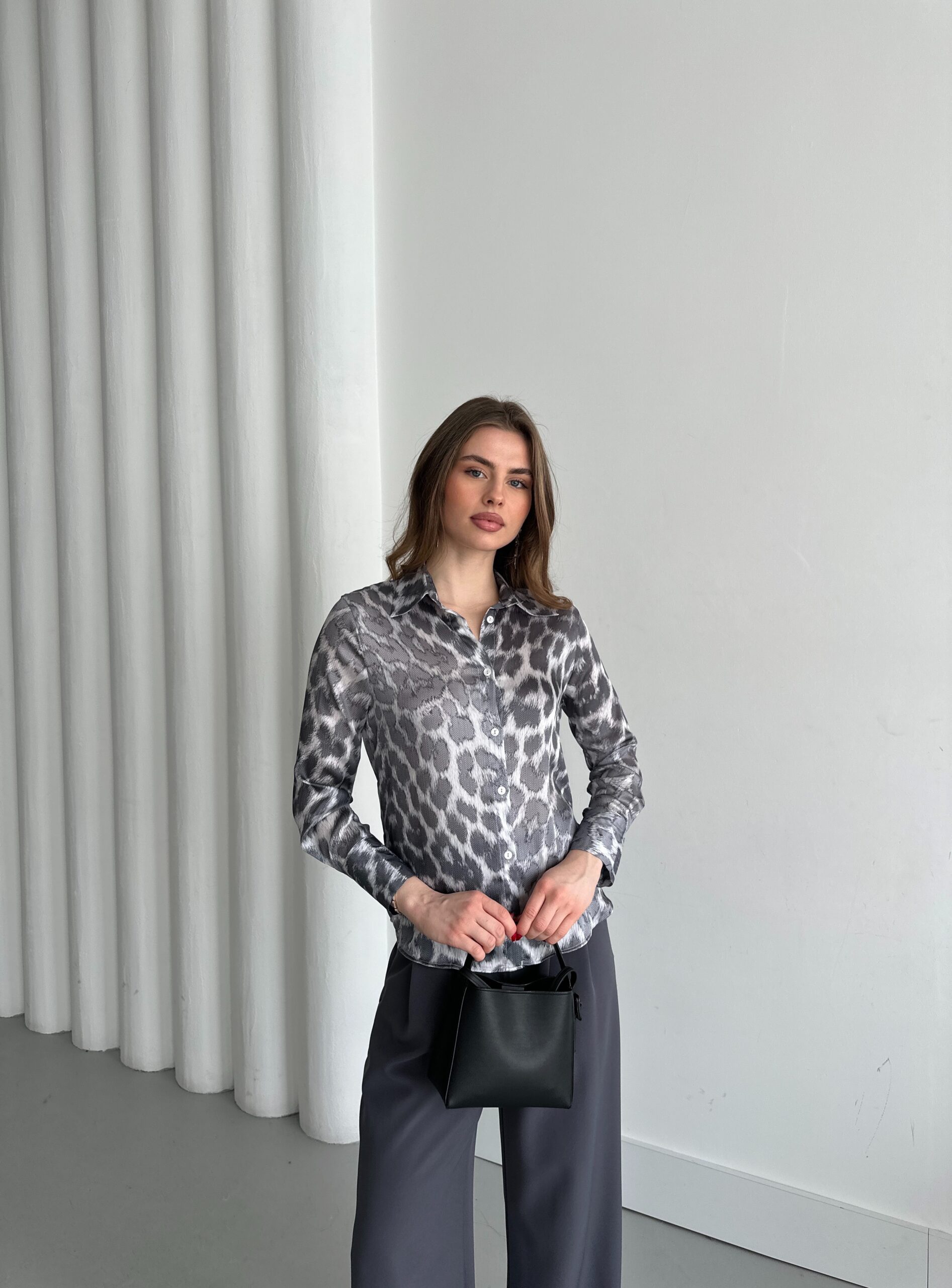 Mini Leopard Pattern Shirt – Brand: My Fashion – Women & Kids, Baby Clothes Wholesale – TheBS Women