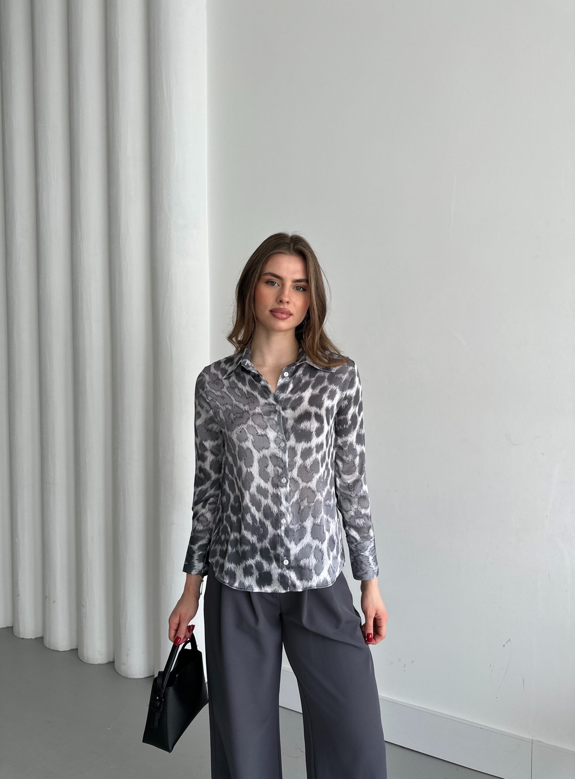Mini Leopard Pattern Shirt – Brand: My Fashion – Women & Kids, Baby Clothes Wholesale – TheBS Women